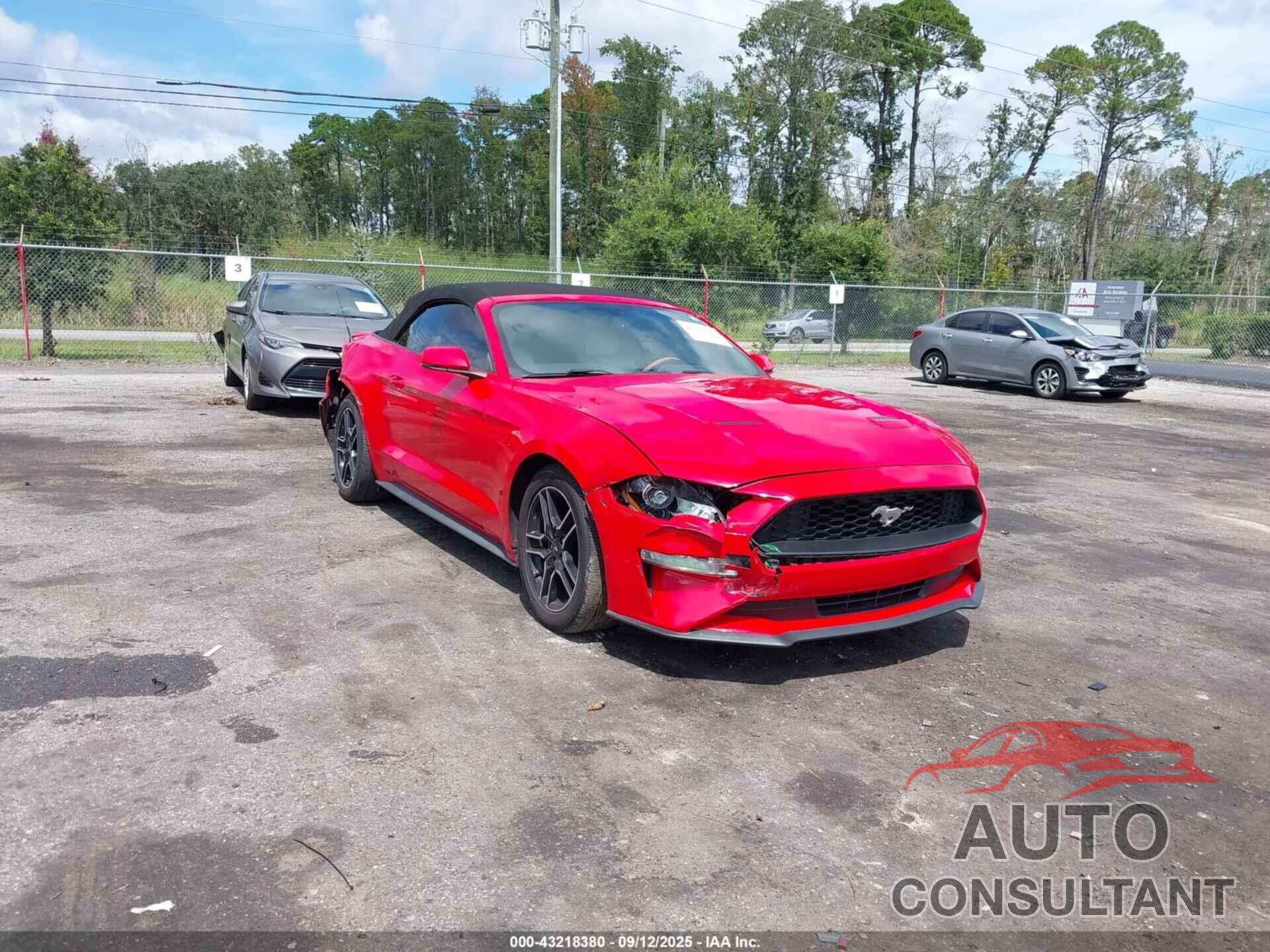 FORD MUSTANG 2018 - 1FATP8UH3J5142795