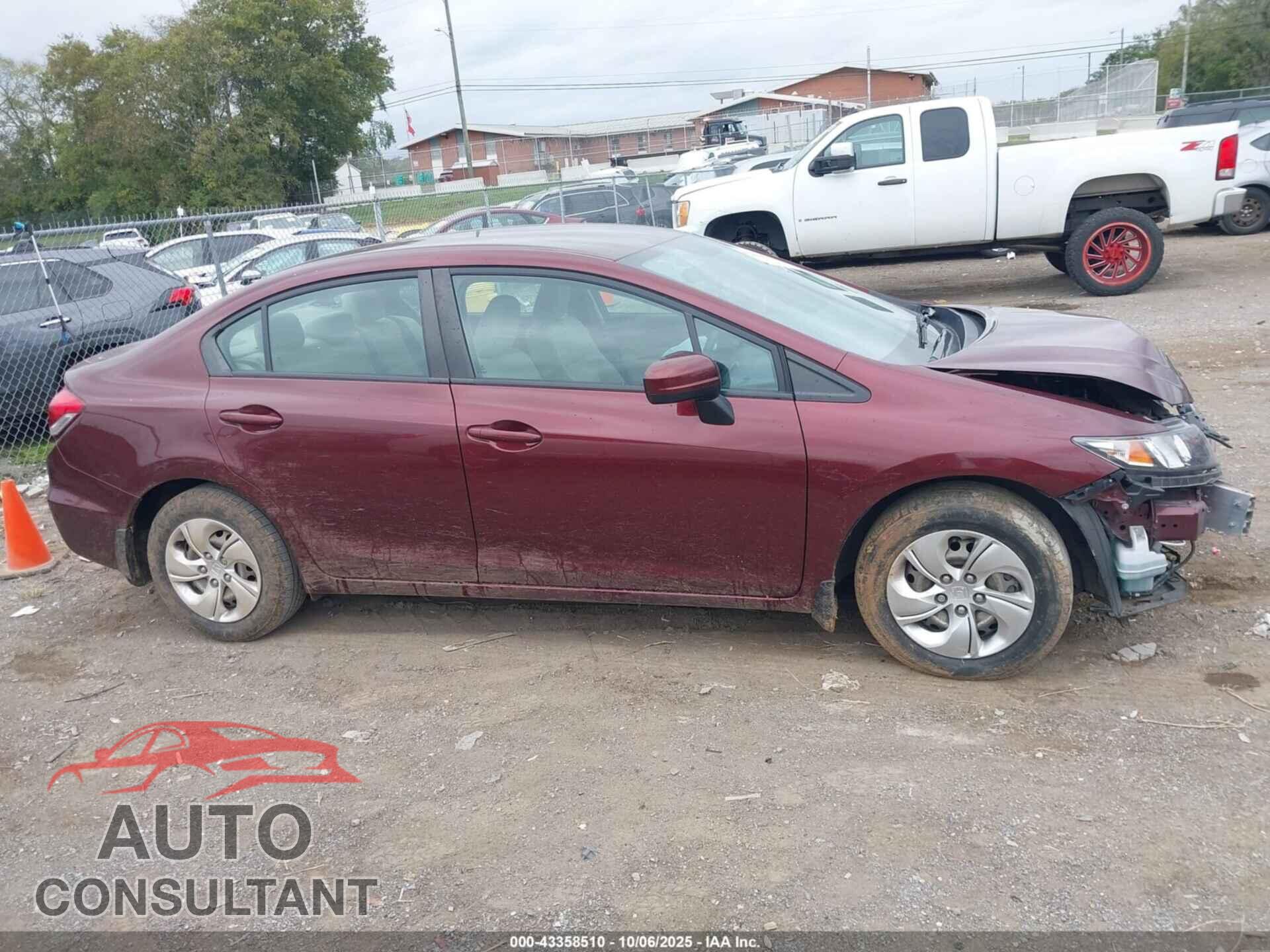 HONDA CIVIC 2014 - 19XFB2F5XEE061308
