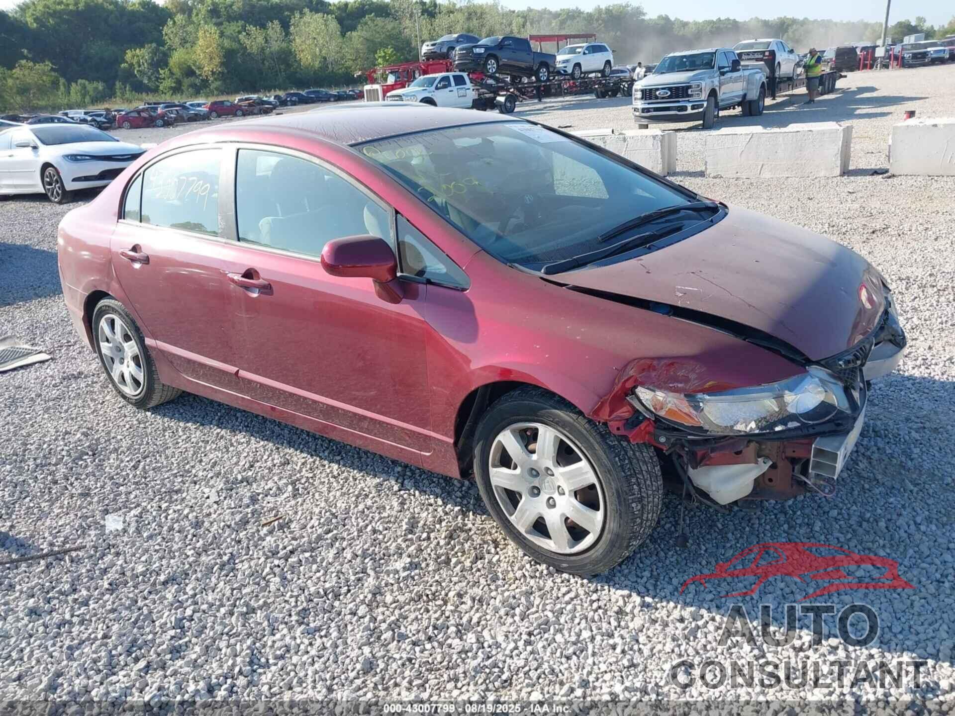 HONDA CIVIC 2009 - 19XFA16549E026265