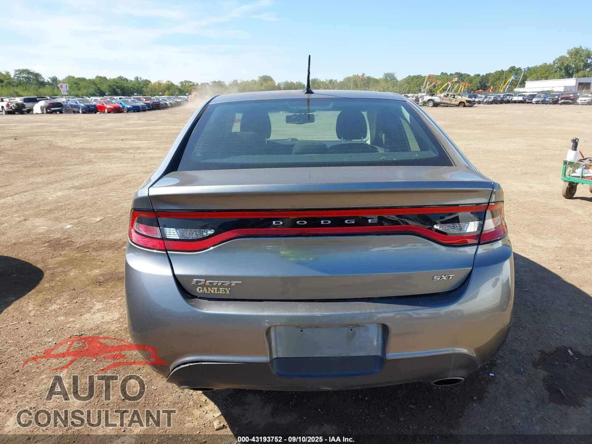 DODGE DART 2013 - 1C3CDFBA2DD338156