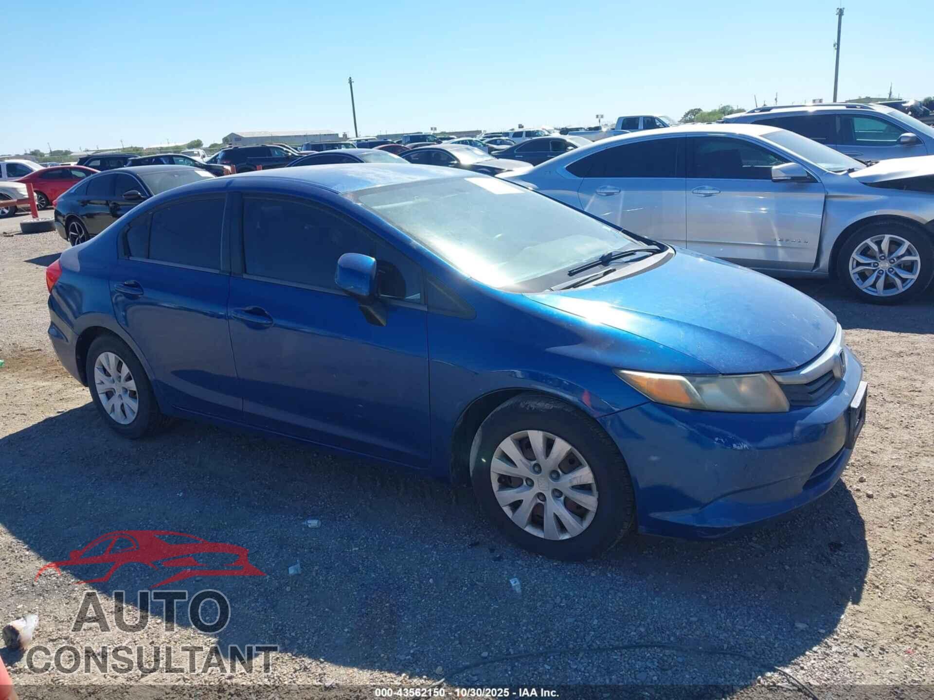 HONDA CIVIC 2012 - 2HGFB2F52CH512041