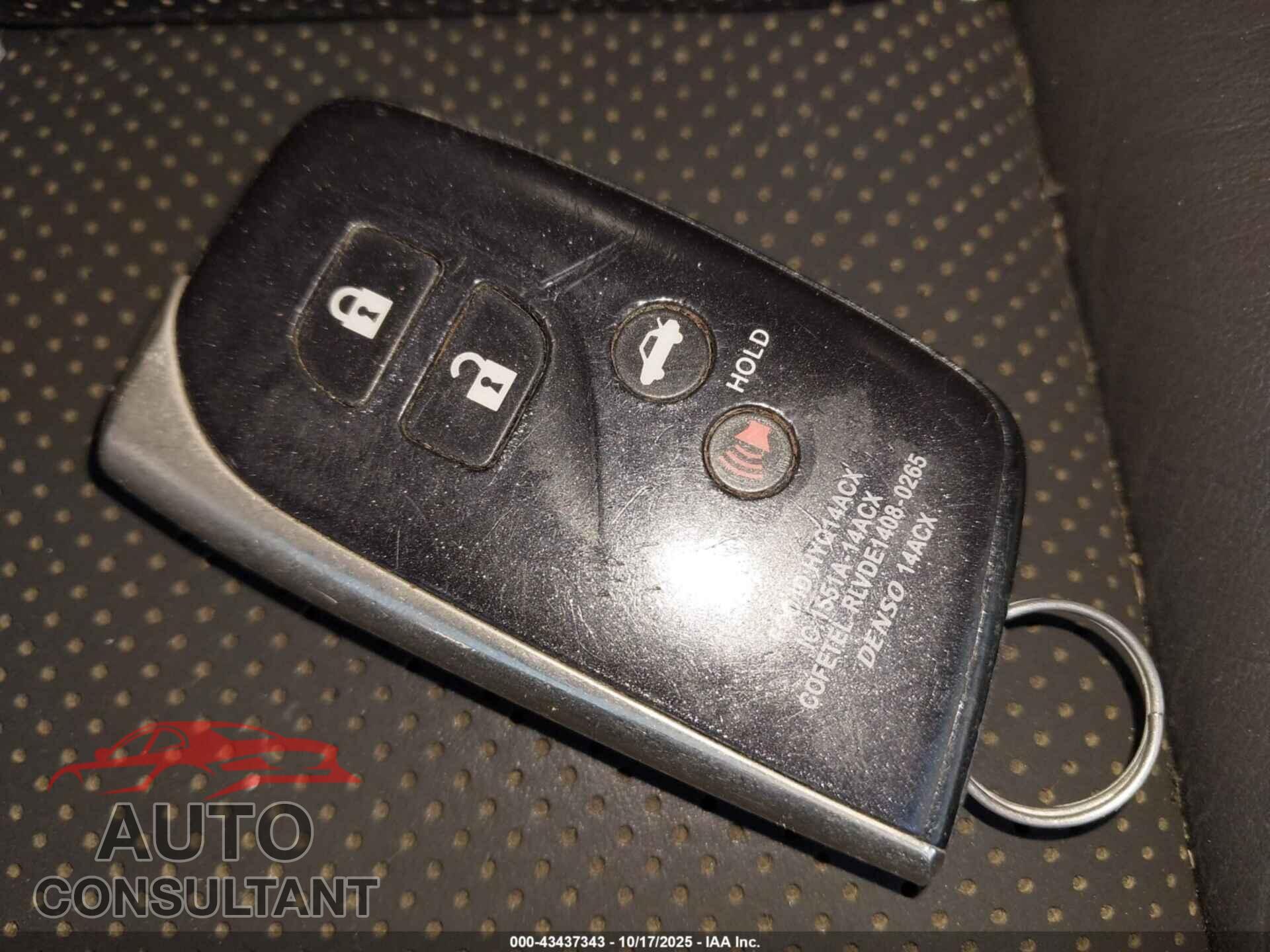 LEXUS LS 460 2013 - JTHCL5EF2D5019042