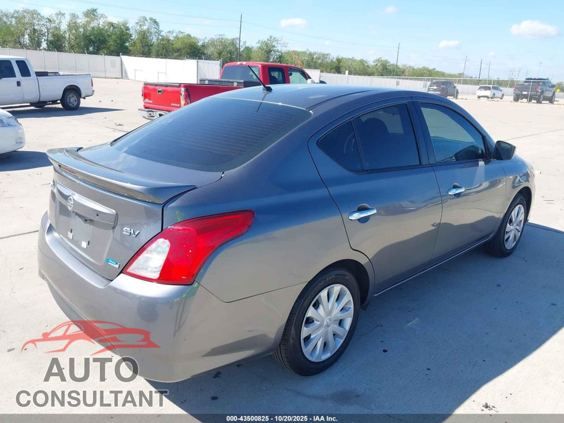 NISSAN VERSA 2016 - 3N1CN7AP1GL803533