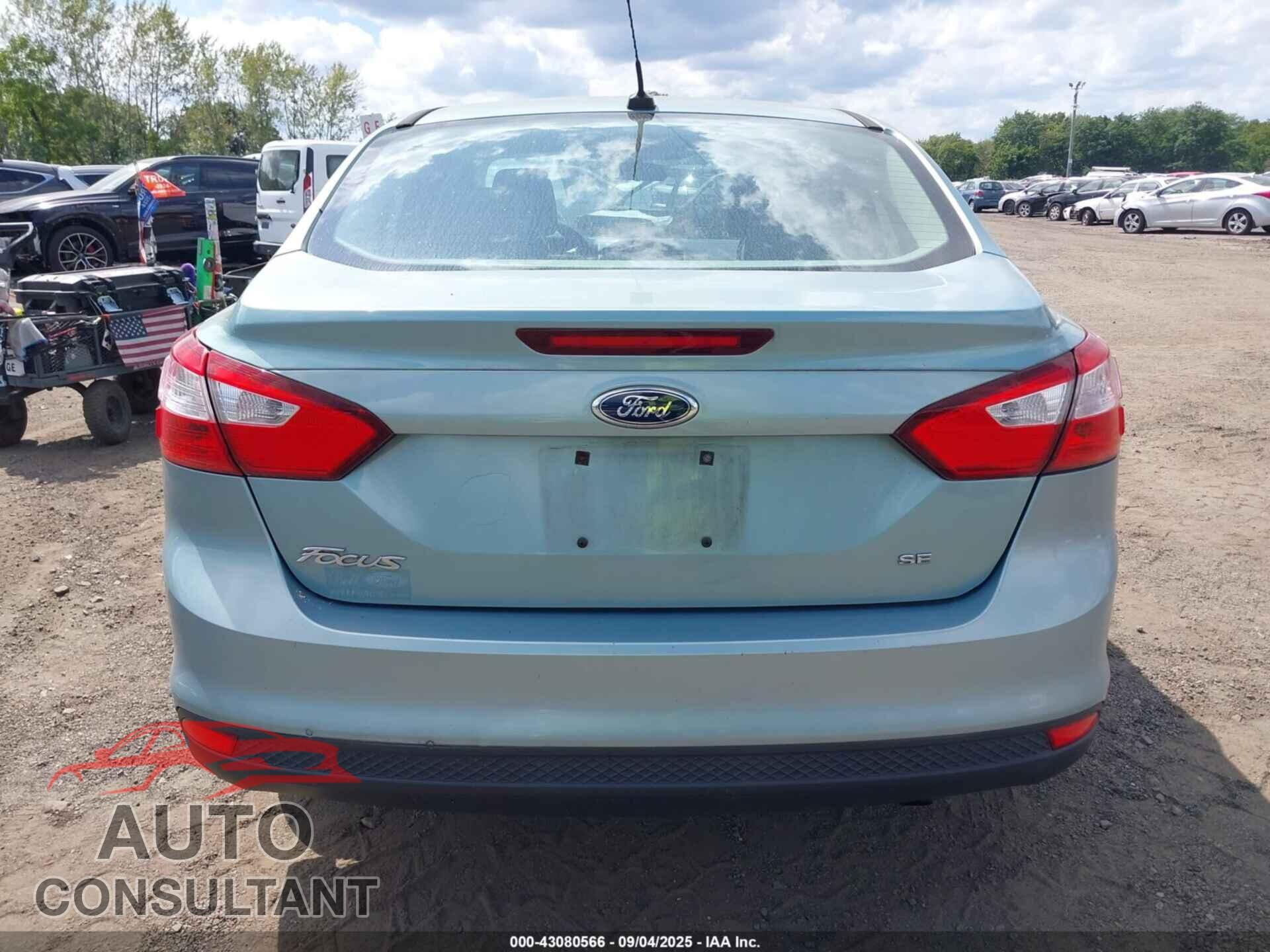 FORD FOCUS 2012 - 1FAHP3F29CL149475