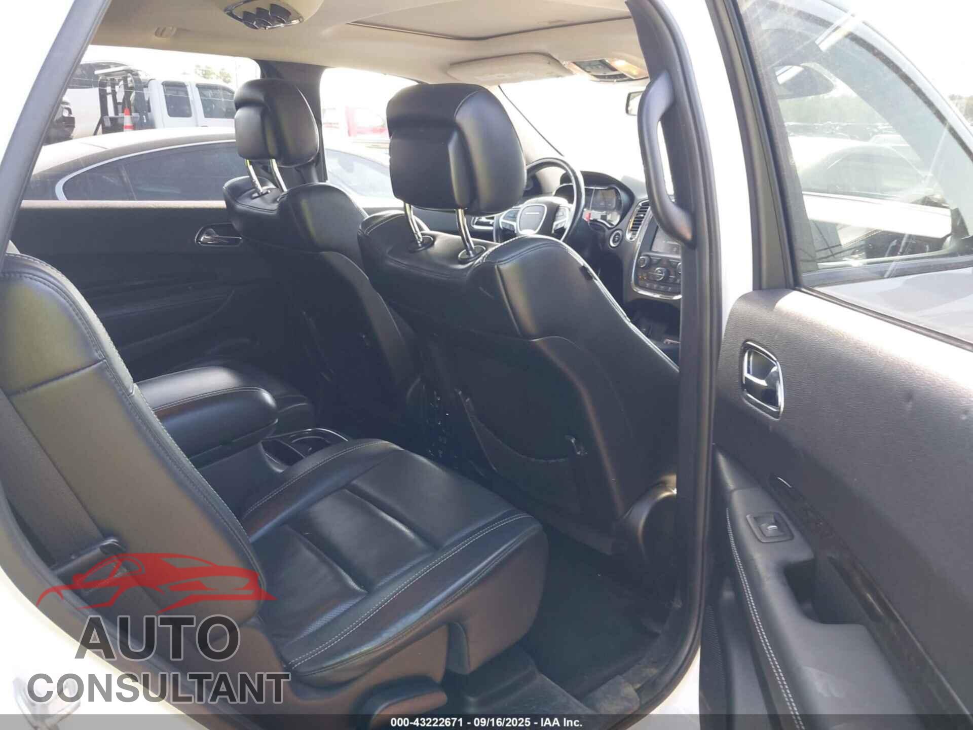 DODGE DURANGO 2015 - 1C4RDJEG9FC832998