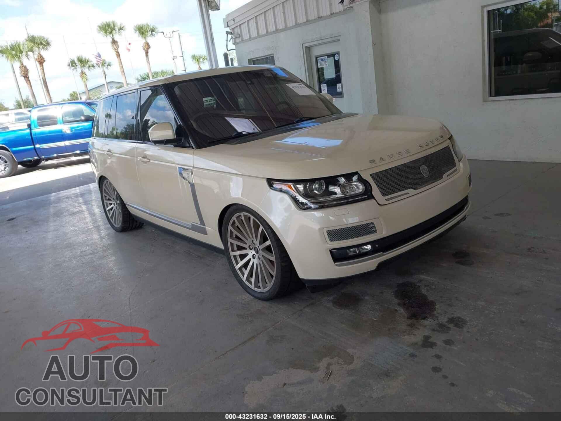 LAND ROVER RANGE ROVER 2013 - SALGS2DF7DA104917