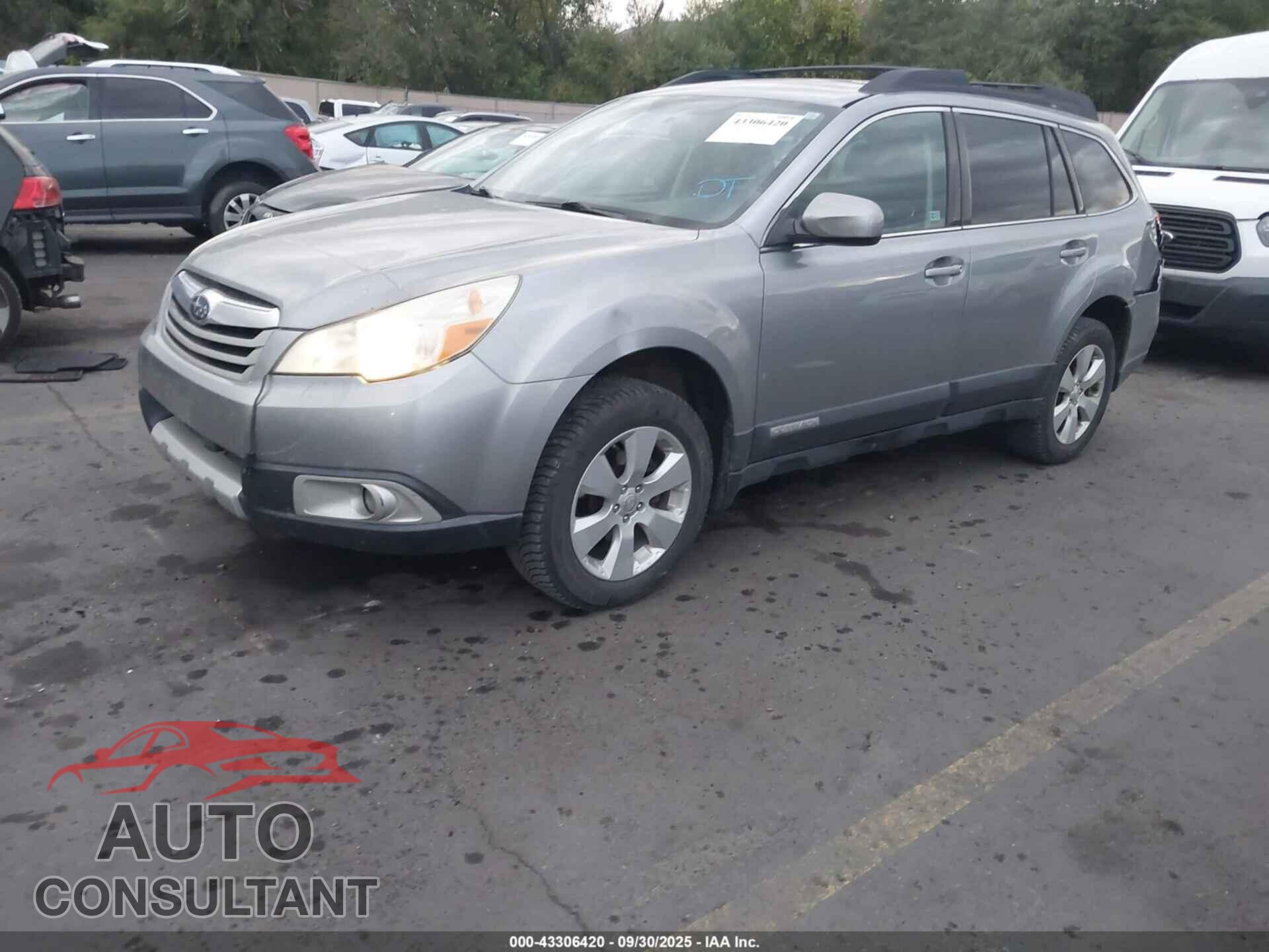 SUBARU OUTBACK 2011 - 4S4BRBKC8B3419244