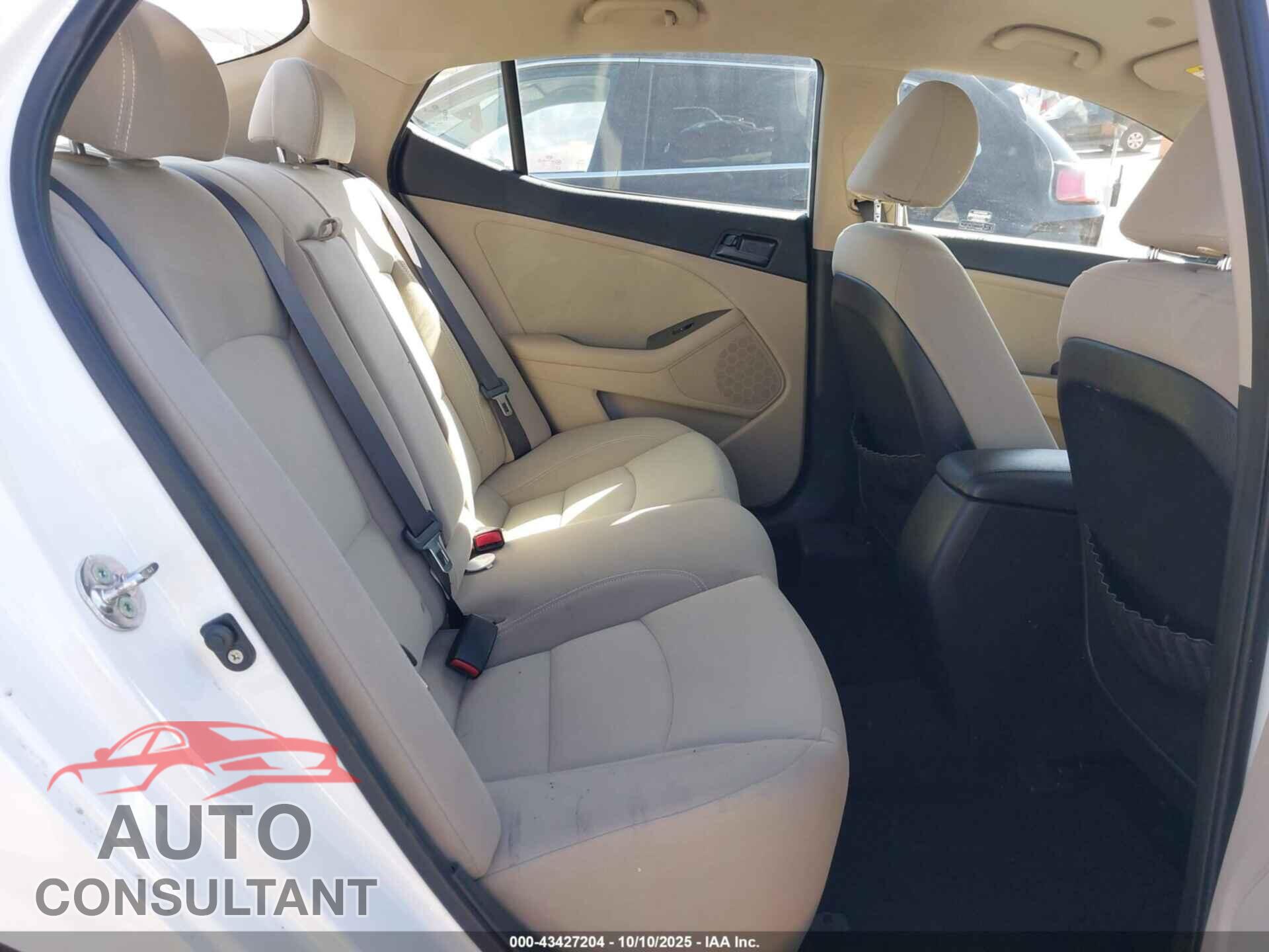 KIA OPTIMA 2013 - KNAGM4A77D5407762
