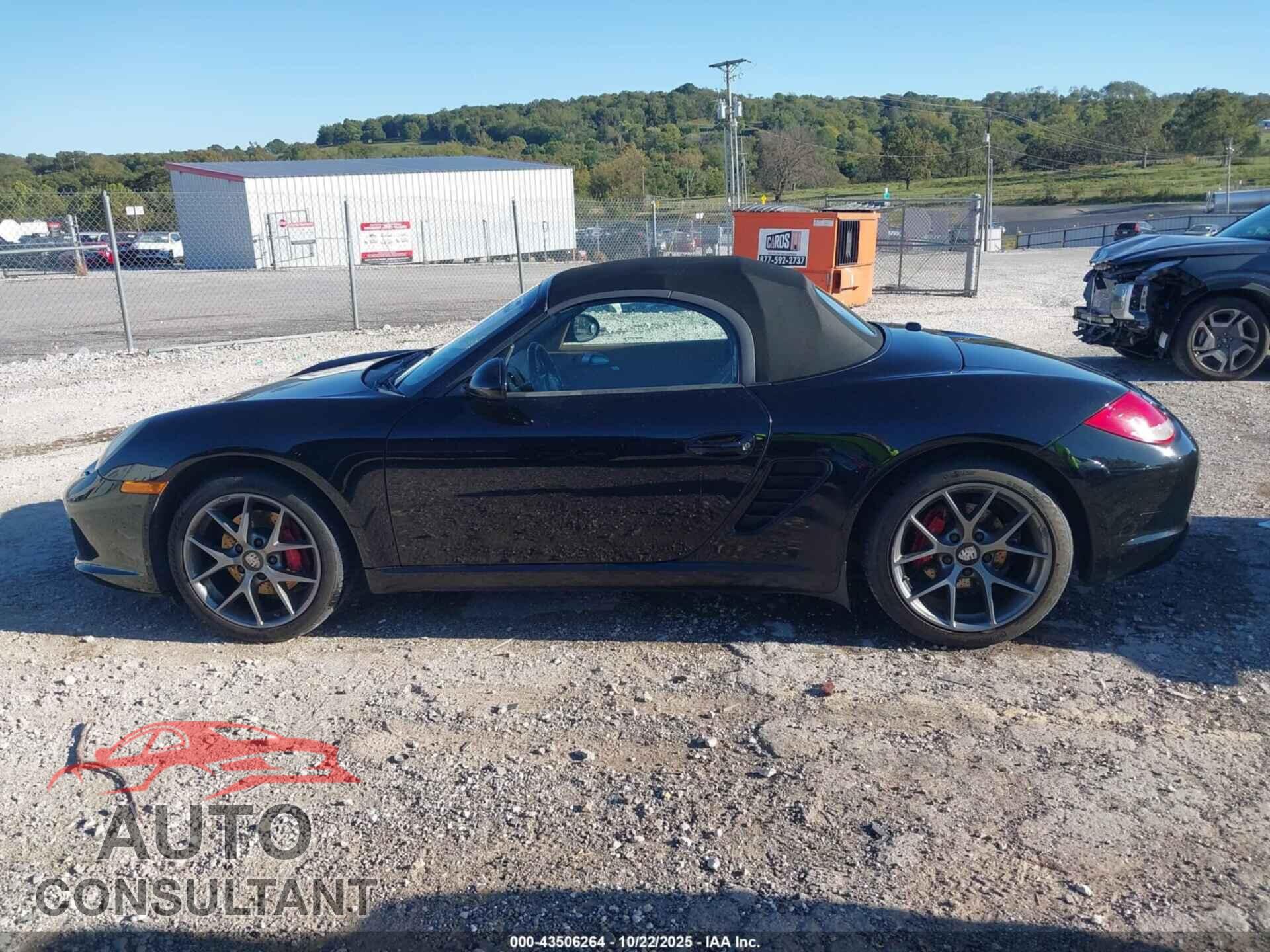 PORSCHE BOXSTER 2011 - WP0CB2A80BS730067