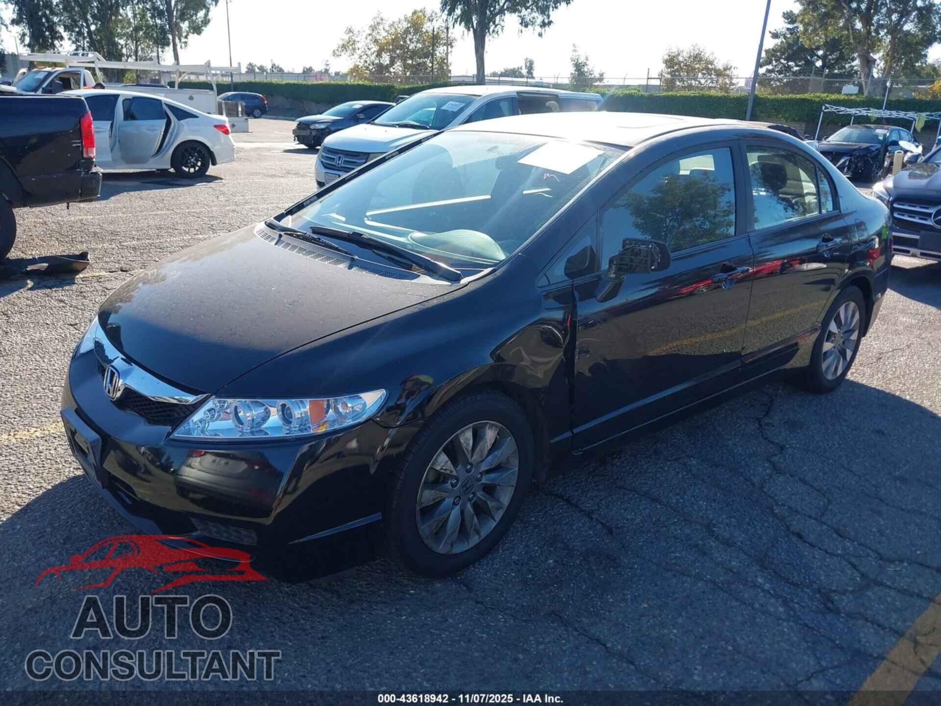 HONDA CIVIC 2010 - 19XFA1F9XAE019697