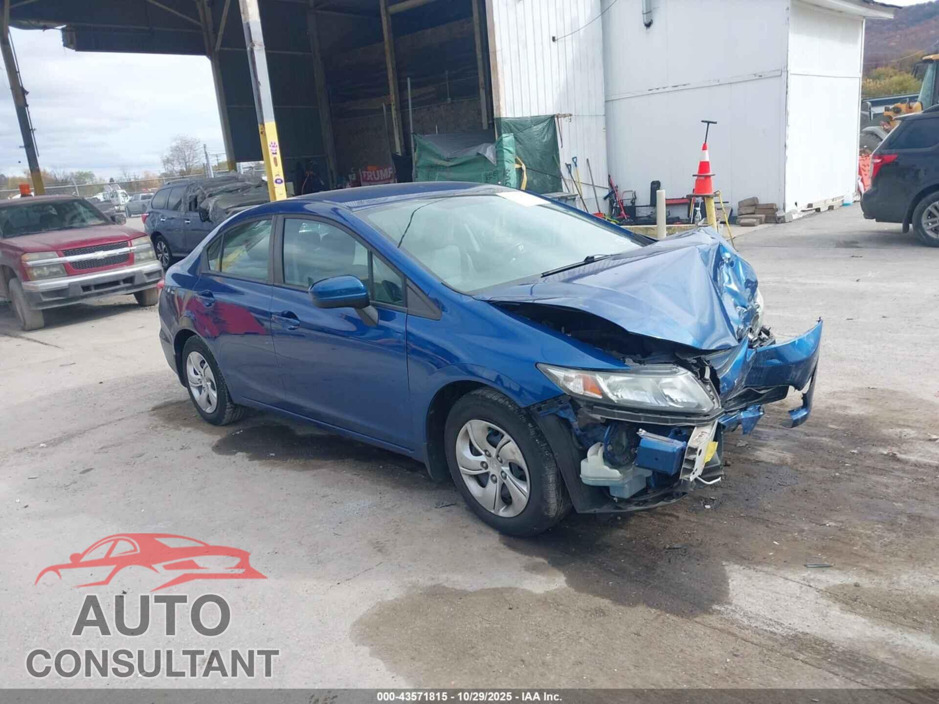 HONDA CIVIC 2014 - 19XFB2F58EE220679