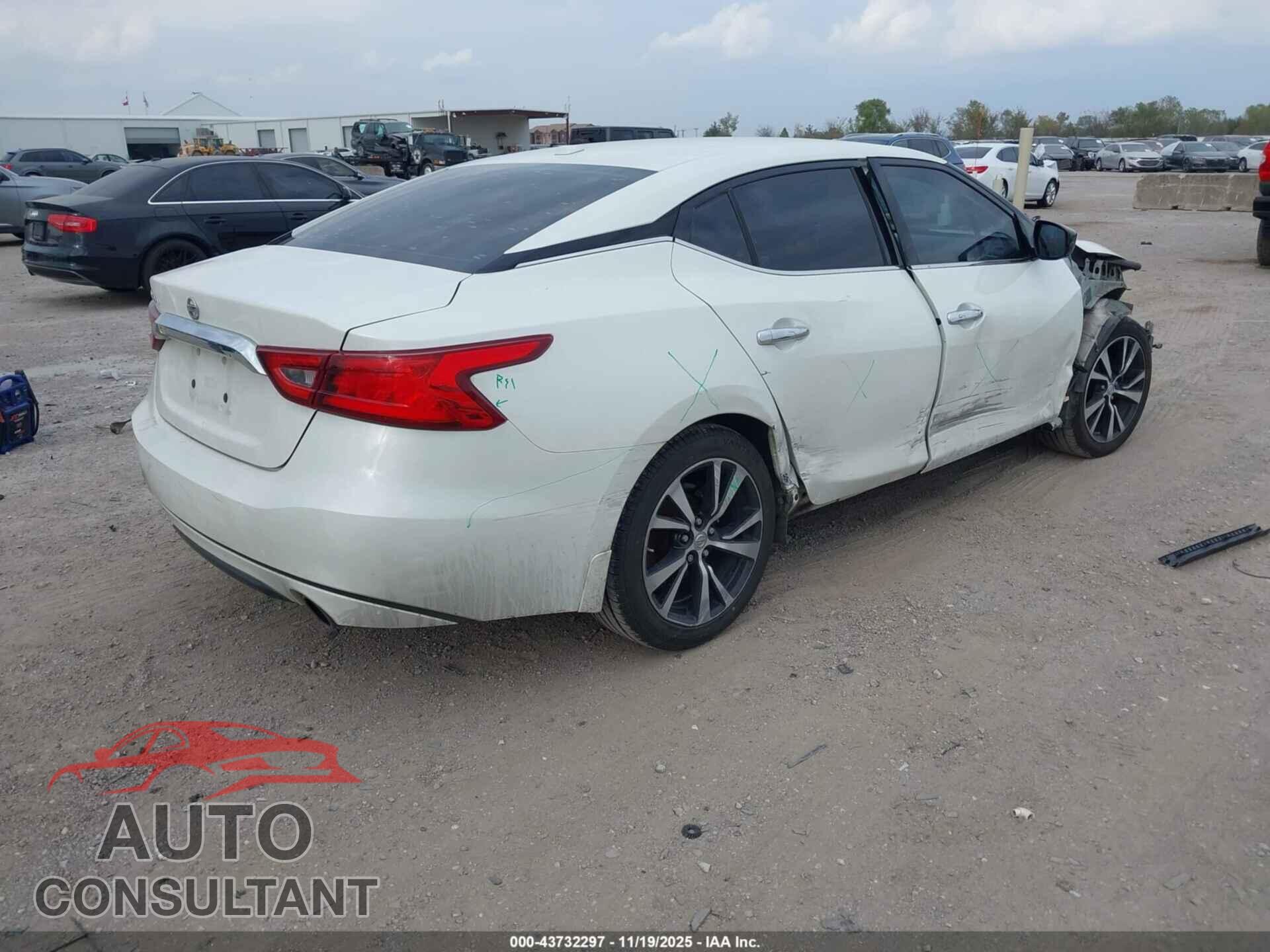 NISSAN MAXIMA 2017 - 1N4AA6AP3HC451228