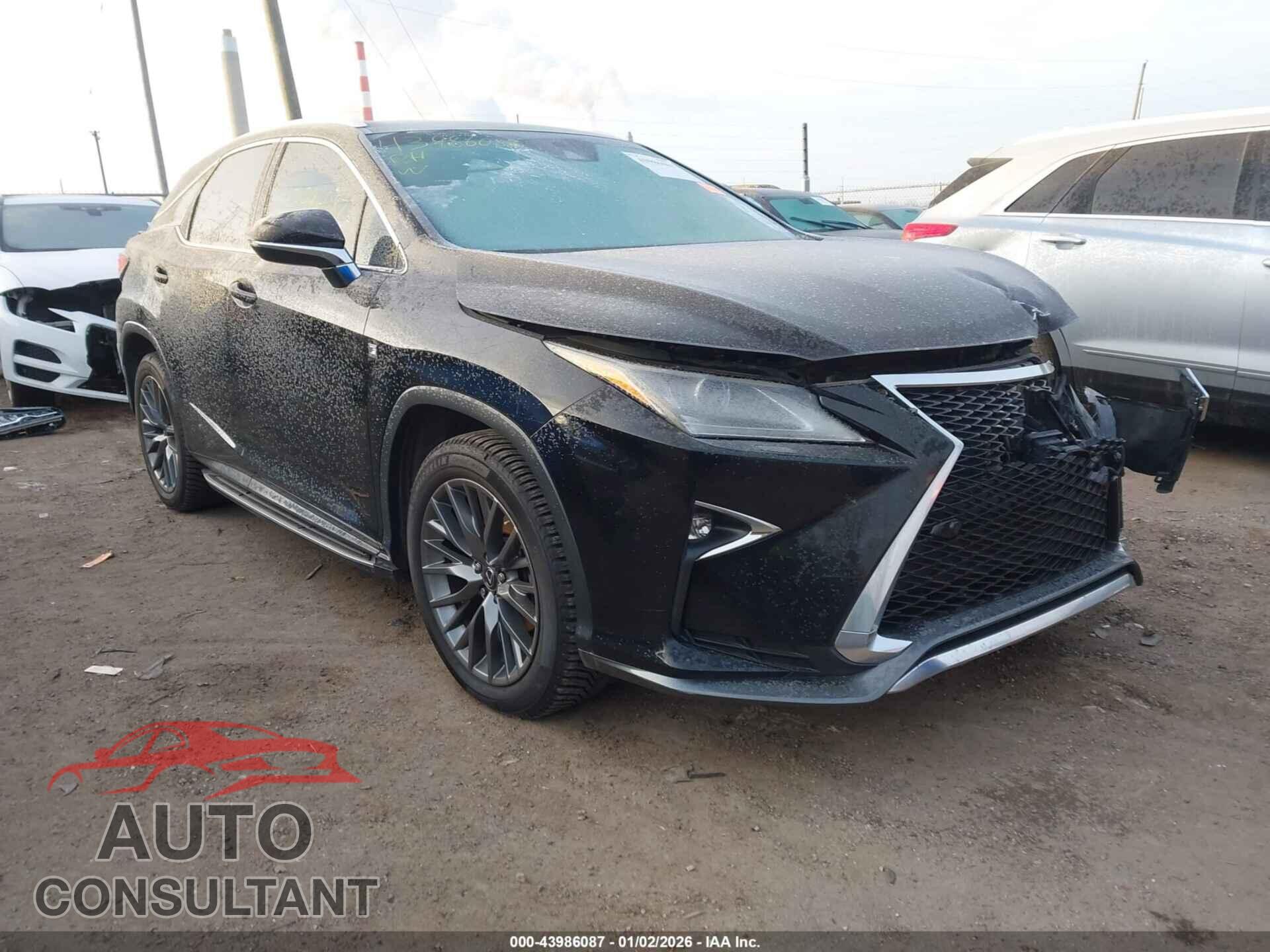 LEXUS RX 350 2017 - 2T2BZMCA9HC085962
