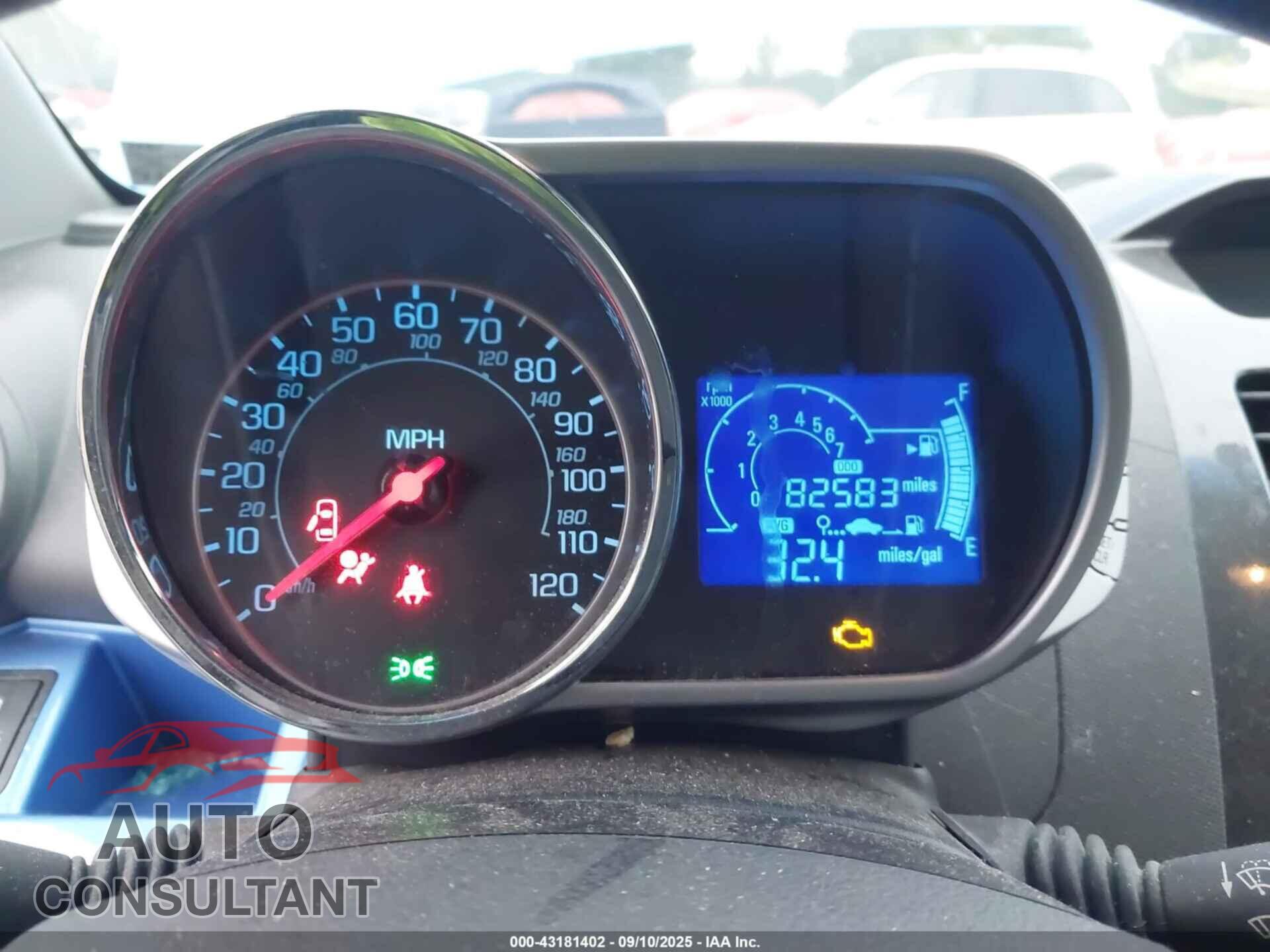 CHEVROLET SPARK 2014 - KL8CA6S91EC447220