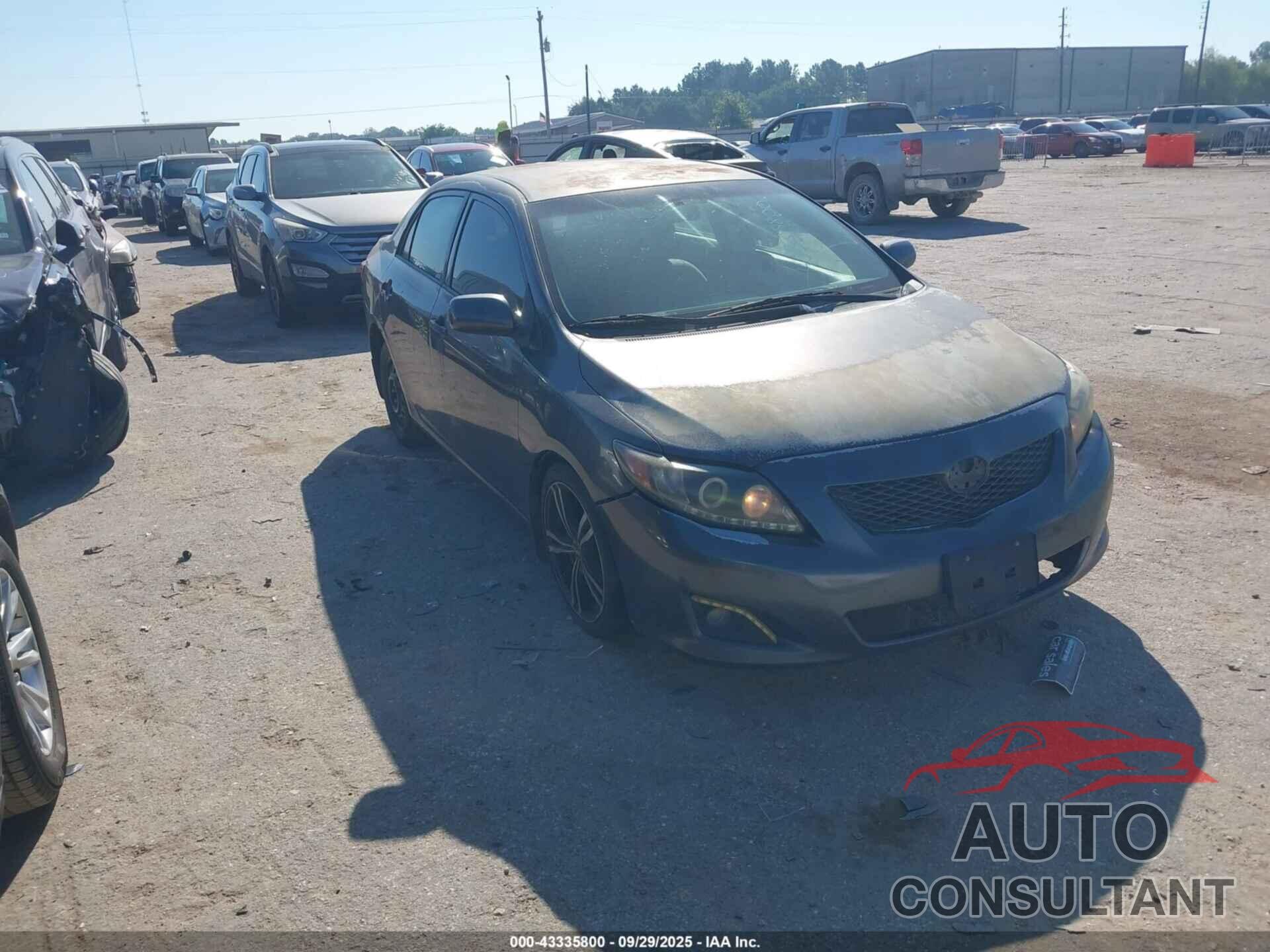 TOYOTA COROLLA 2009 - 1NXBU40E09Z133679
