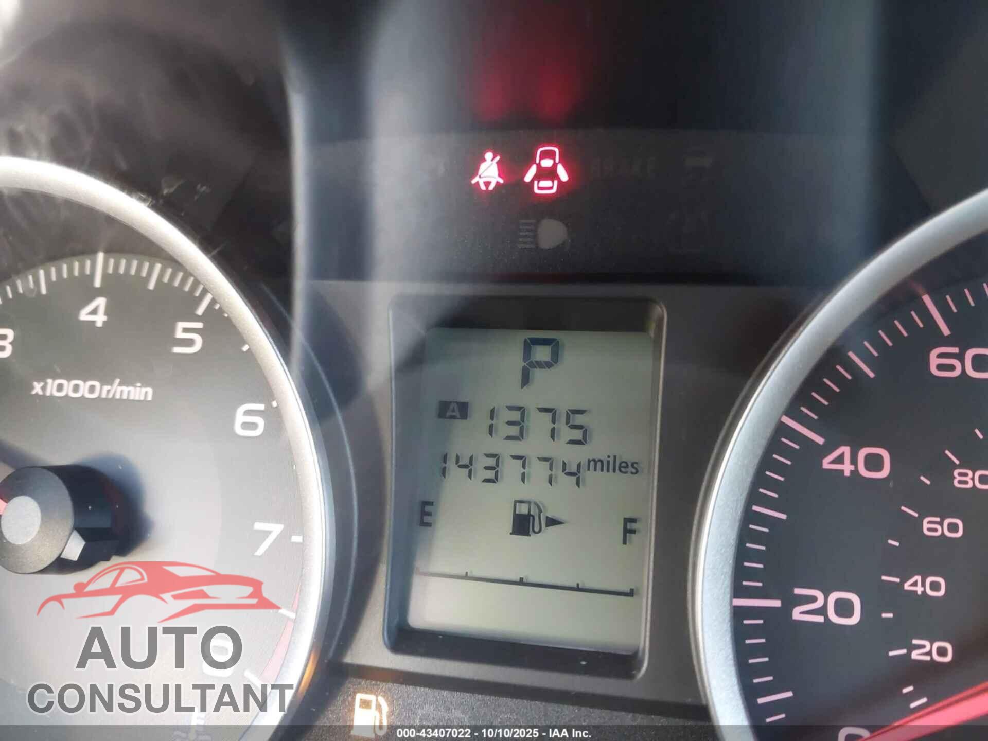 SUBARU FORESTER 2014 - JF2SJAEC7EH514727