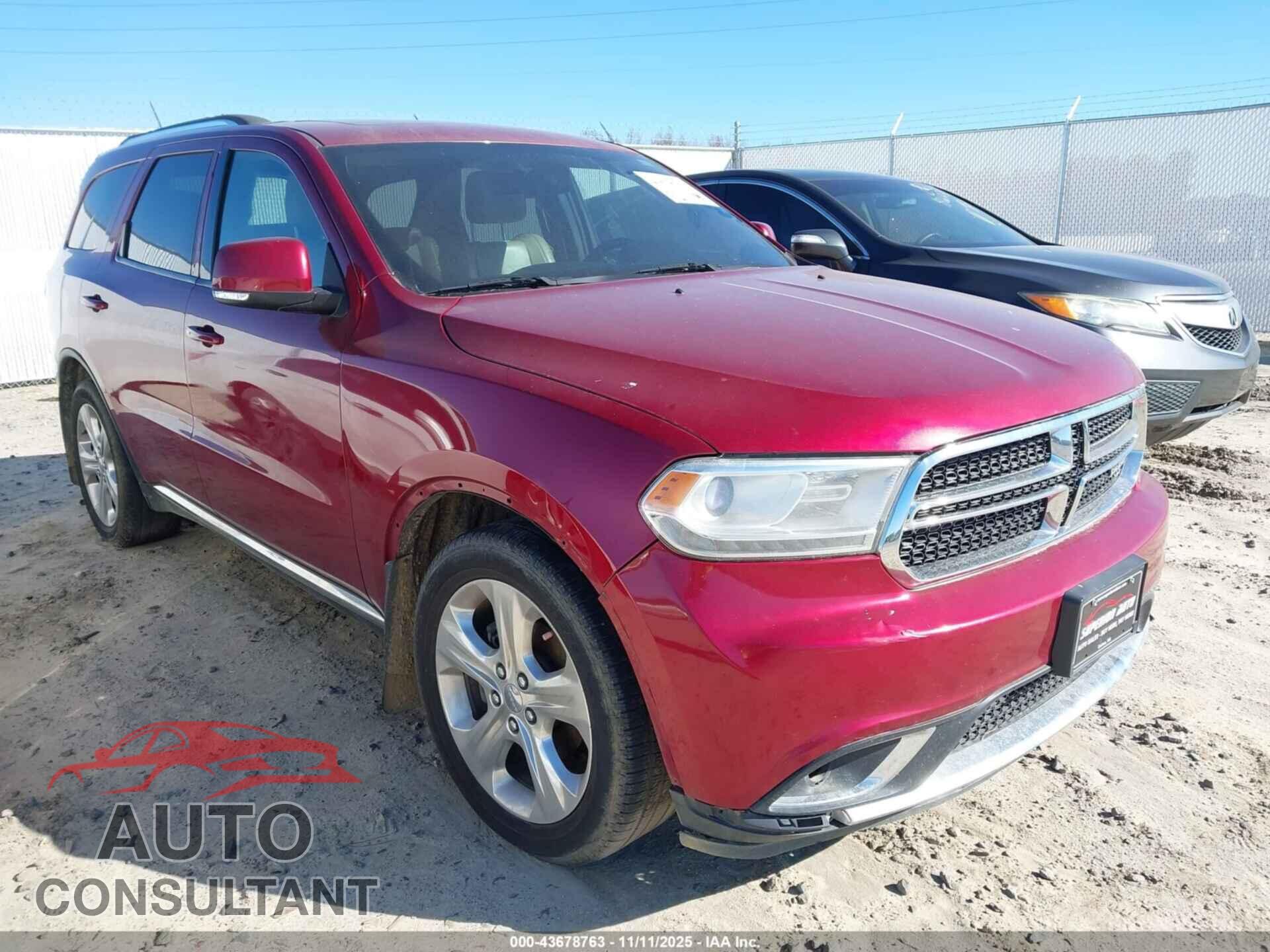 DODGE DURANGO 2014 - 1C4RDHDG5EC597489