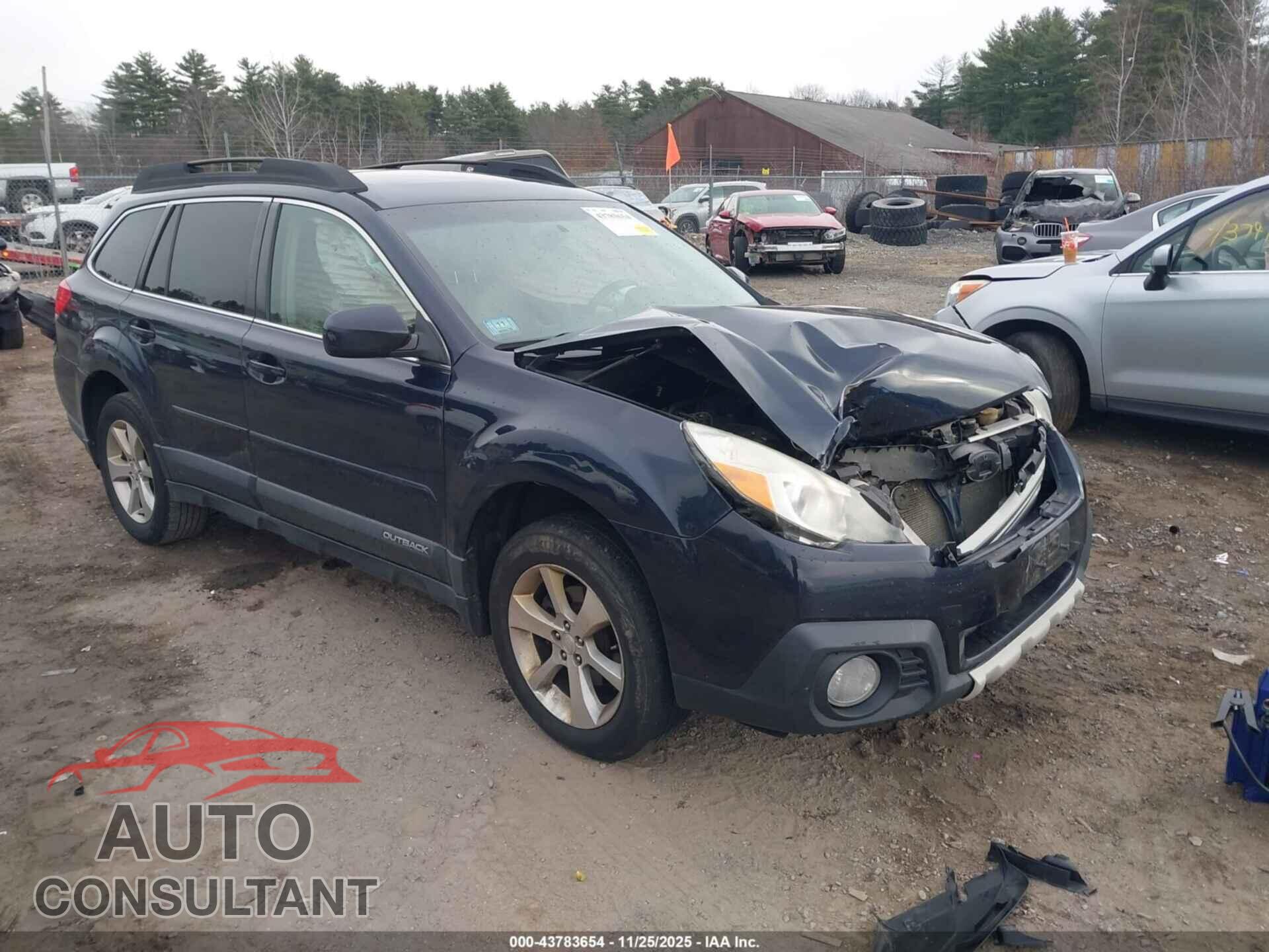 SUBARU OUTBACK 2014 - 4S4BRBLC2E3228213