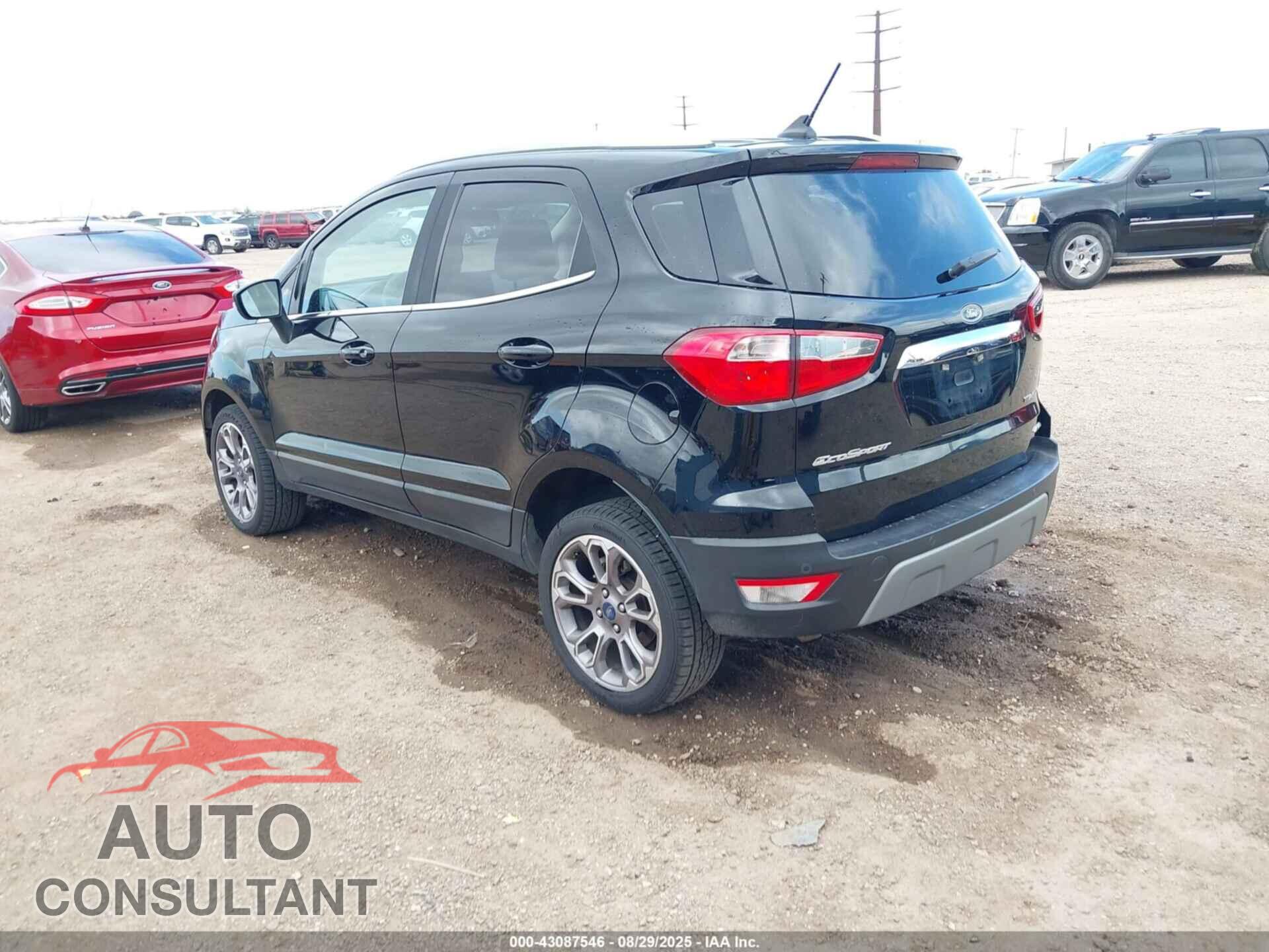 FORD ECOSPORT 2019 - MAJ6S3KL3KC267931