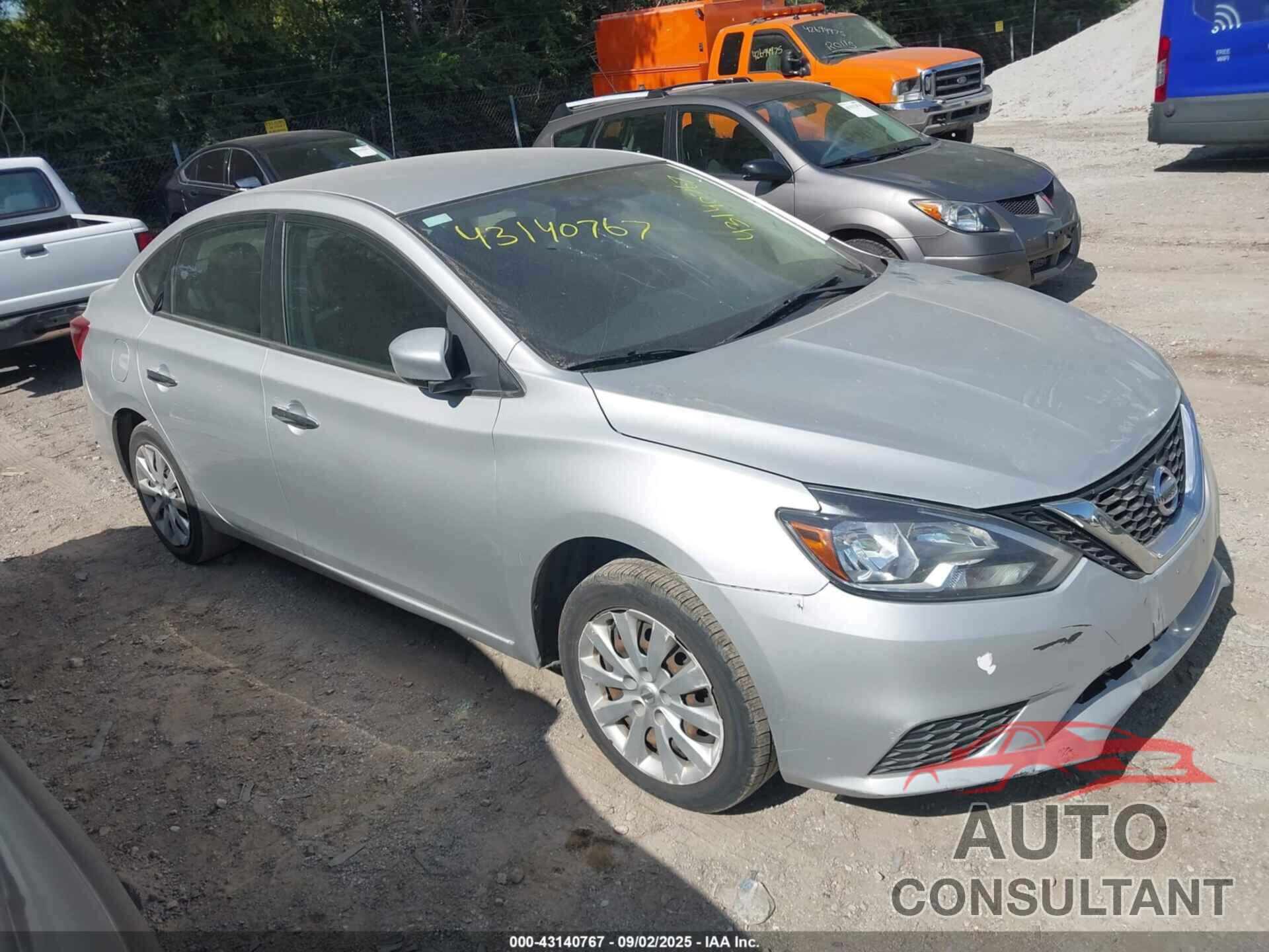 NISSAN SENTRA 2017 - 3N1AB7AP2HL652476