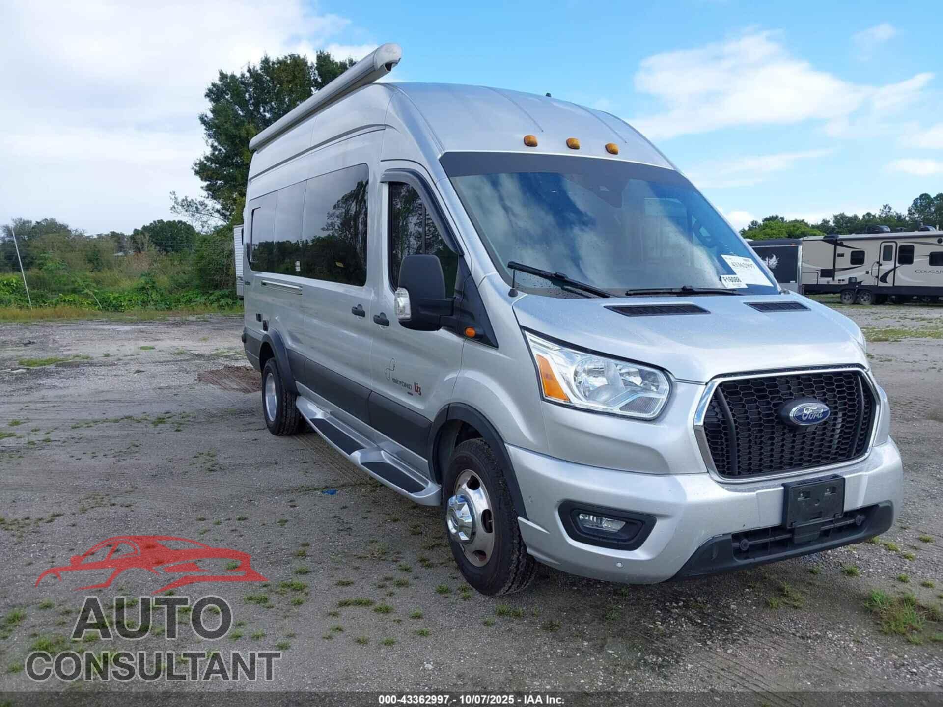 FORD TRANSIT-350 CARGO VAN 2021 - 1FDRU8UG6MKA77320