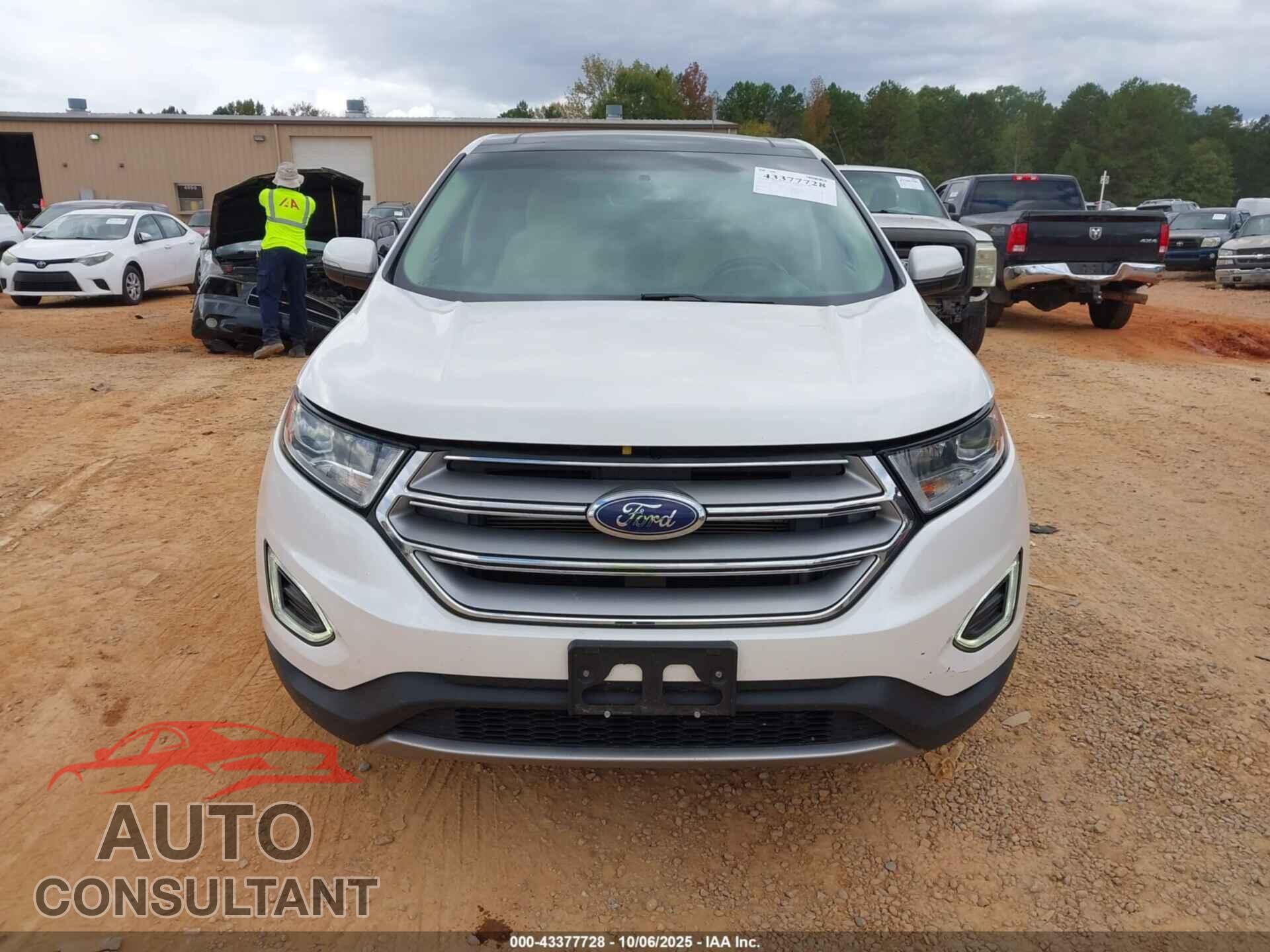 FORD EDGE 2015 - 2FMTK4J87FBC21732