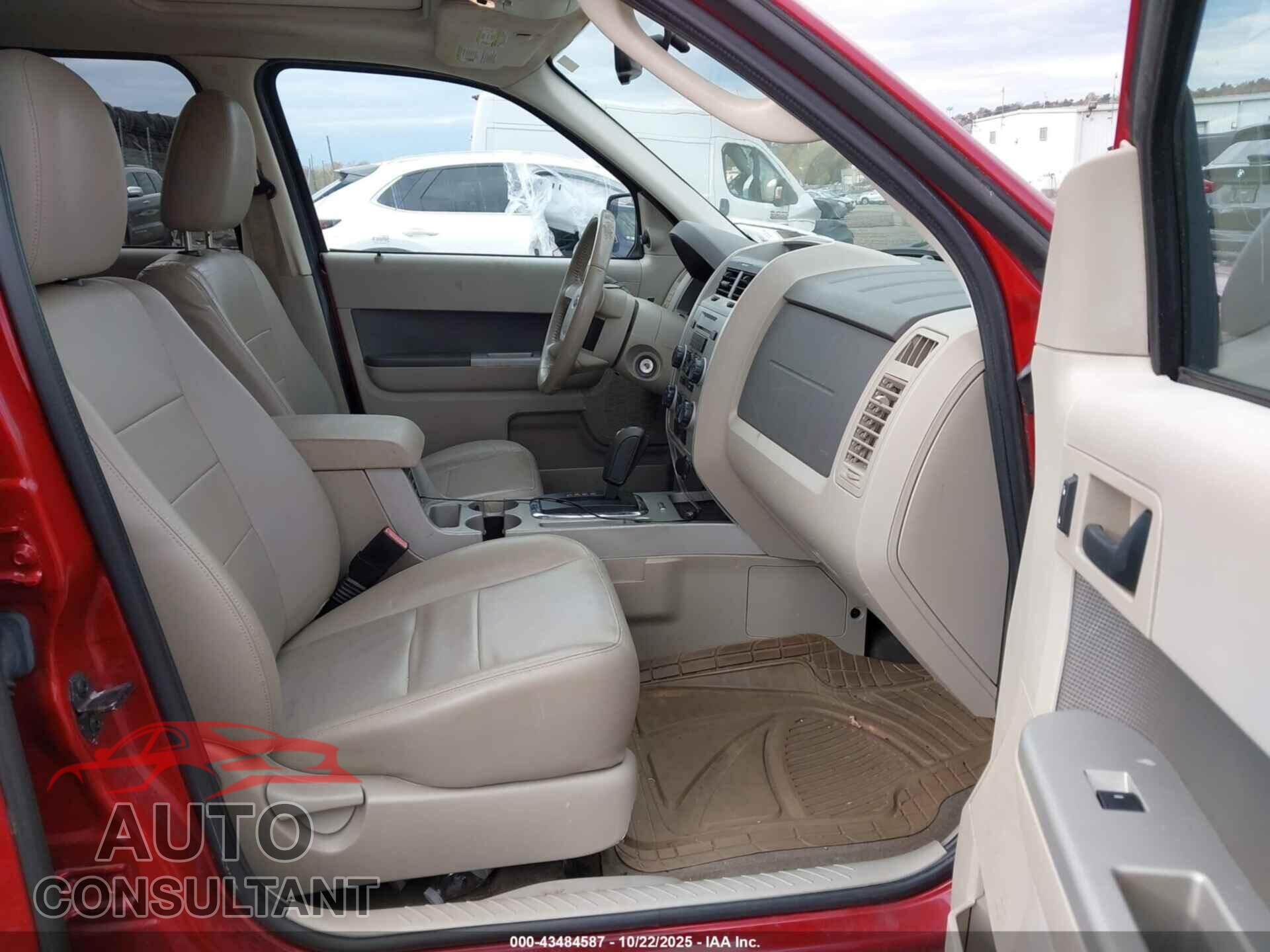FORD ESCAPE 2011 - 1FMCU9DG6BKA72174