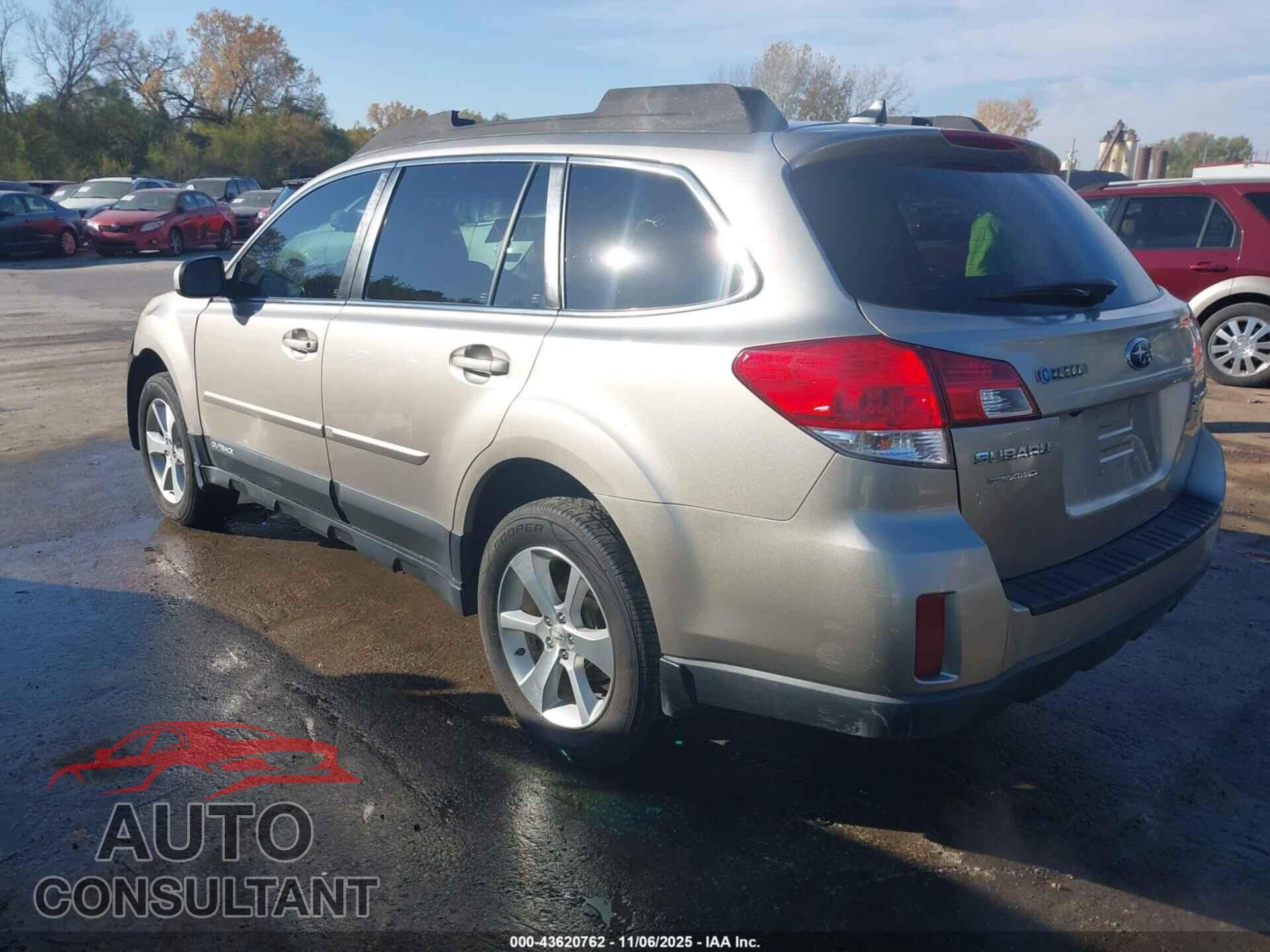 SUBARU OUTBACK 2014 - 4S4BRBLC4E3200929