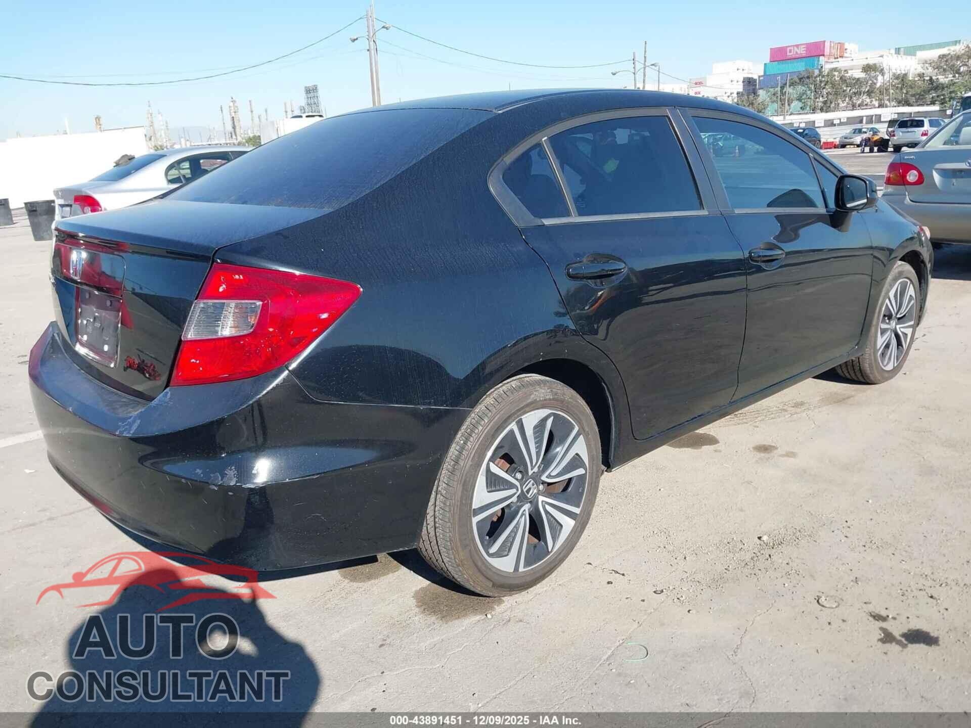 HONDA CIVIC 2012 - 19XFB2F5XCE353067