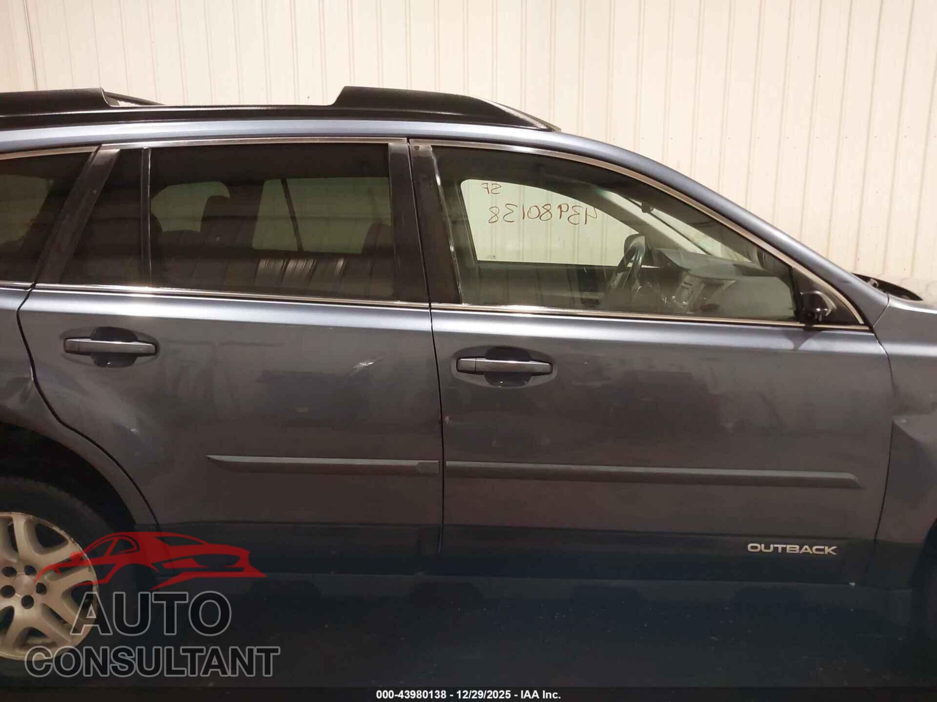 SUBARU OUTBACK 2014 - 4S4BRBCC4E3310704