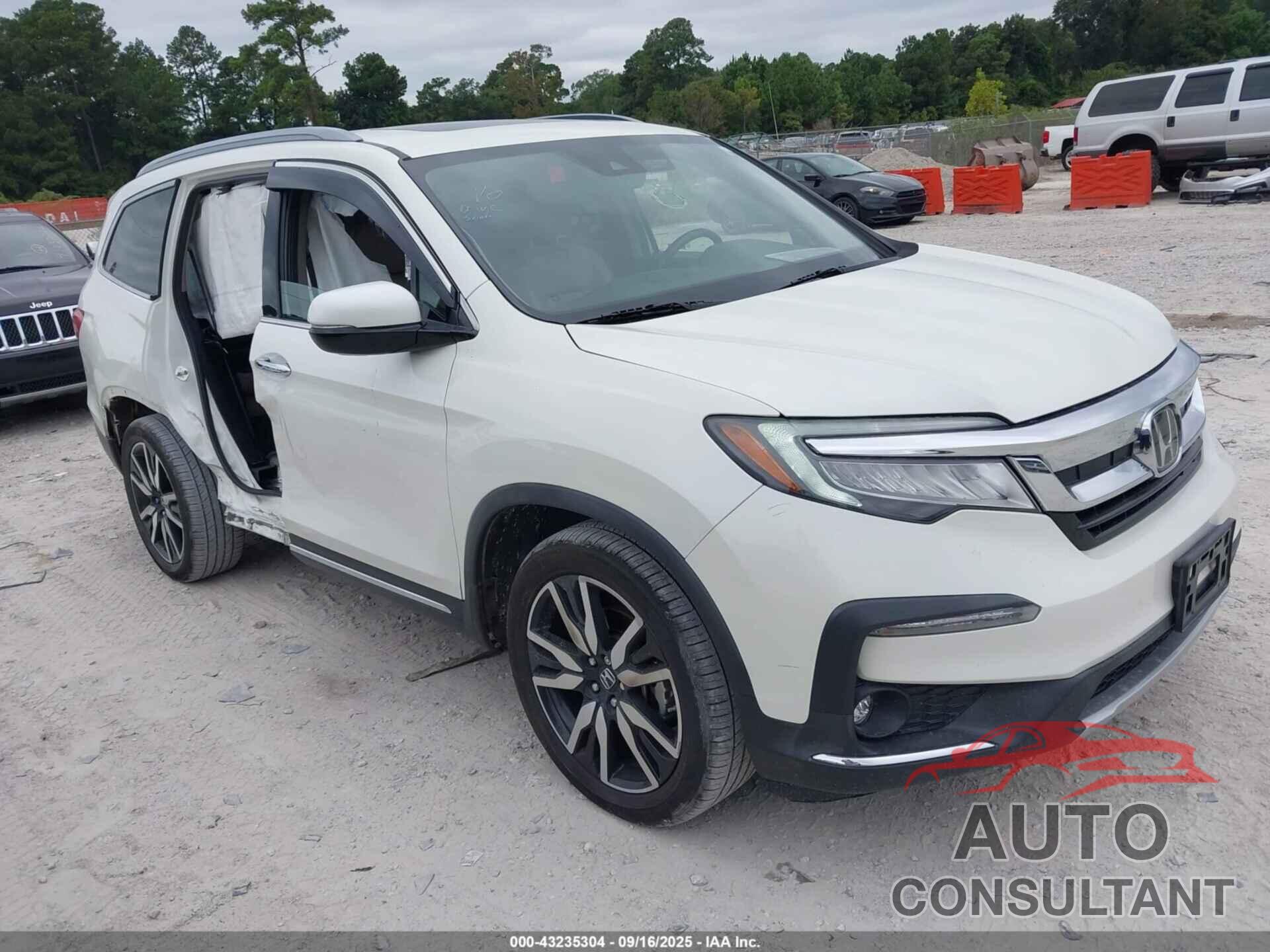 HONDA PILOT 2019 - 5FNYF6H61KB013664