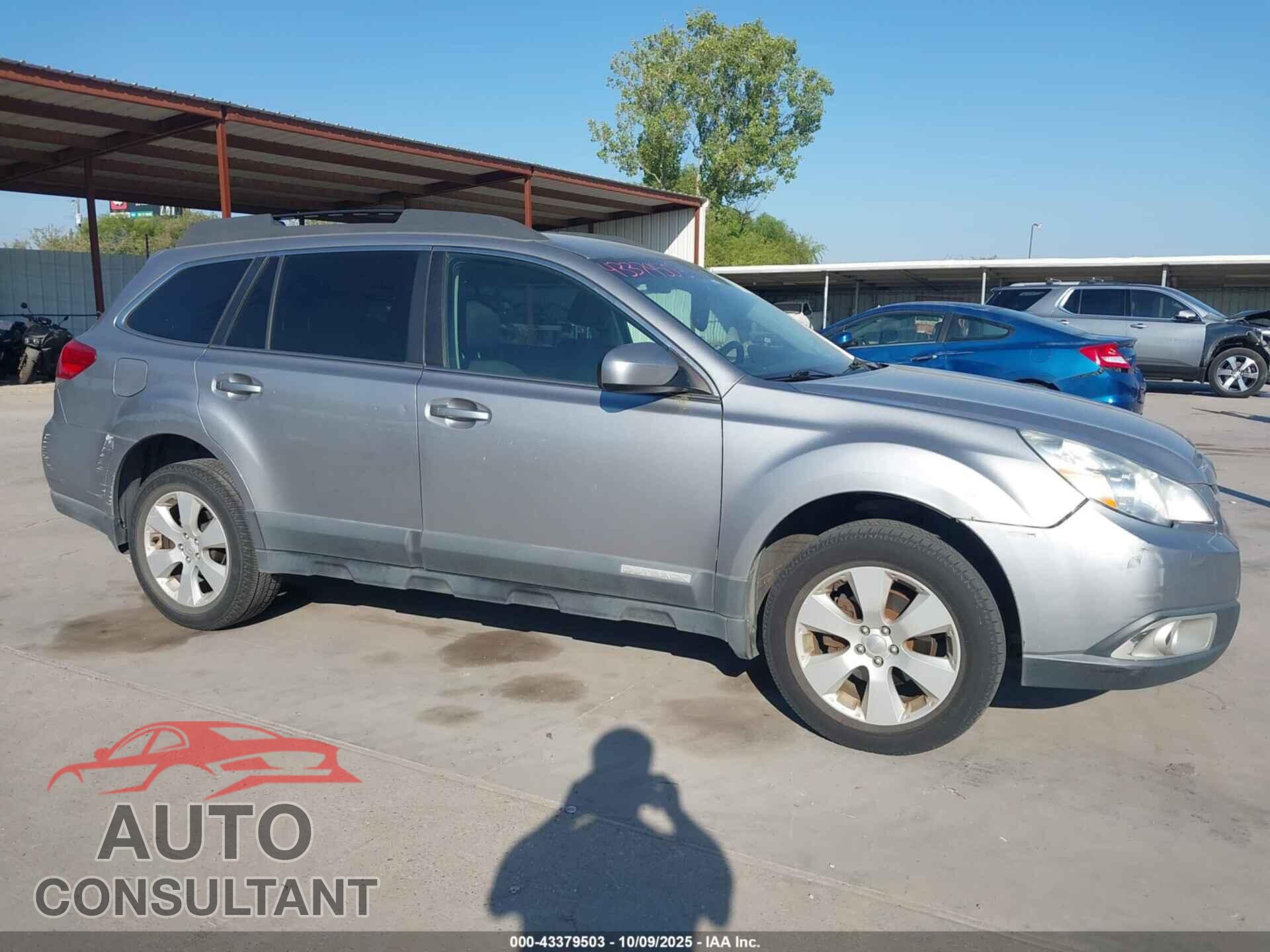 SUBARU OUTBACK 2010 - 4S4BRCCC8A3341518