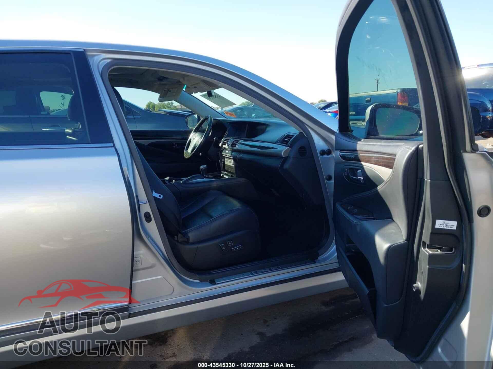 LEXUS LS 460 2013 - JTHBL5EF0D5124951