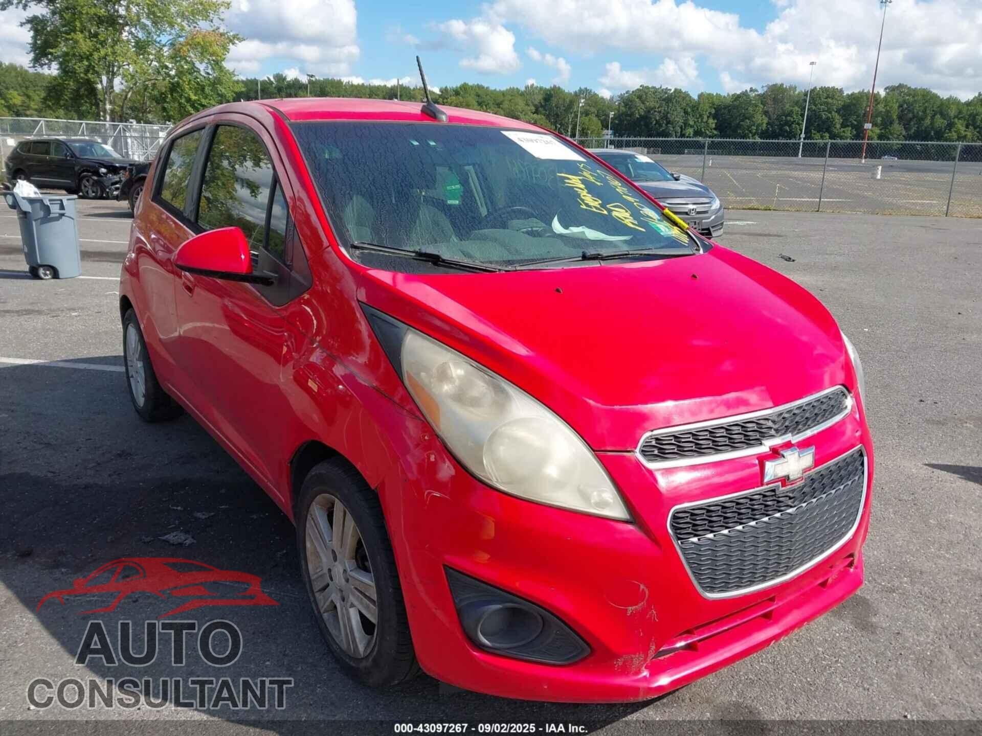 CHEVROLET SPARK 2014 - KL8CB6S97EC590606