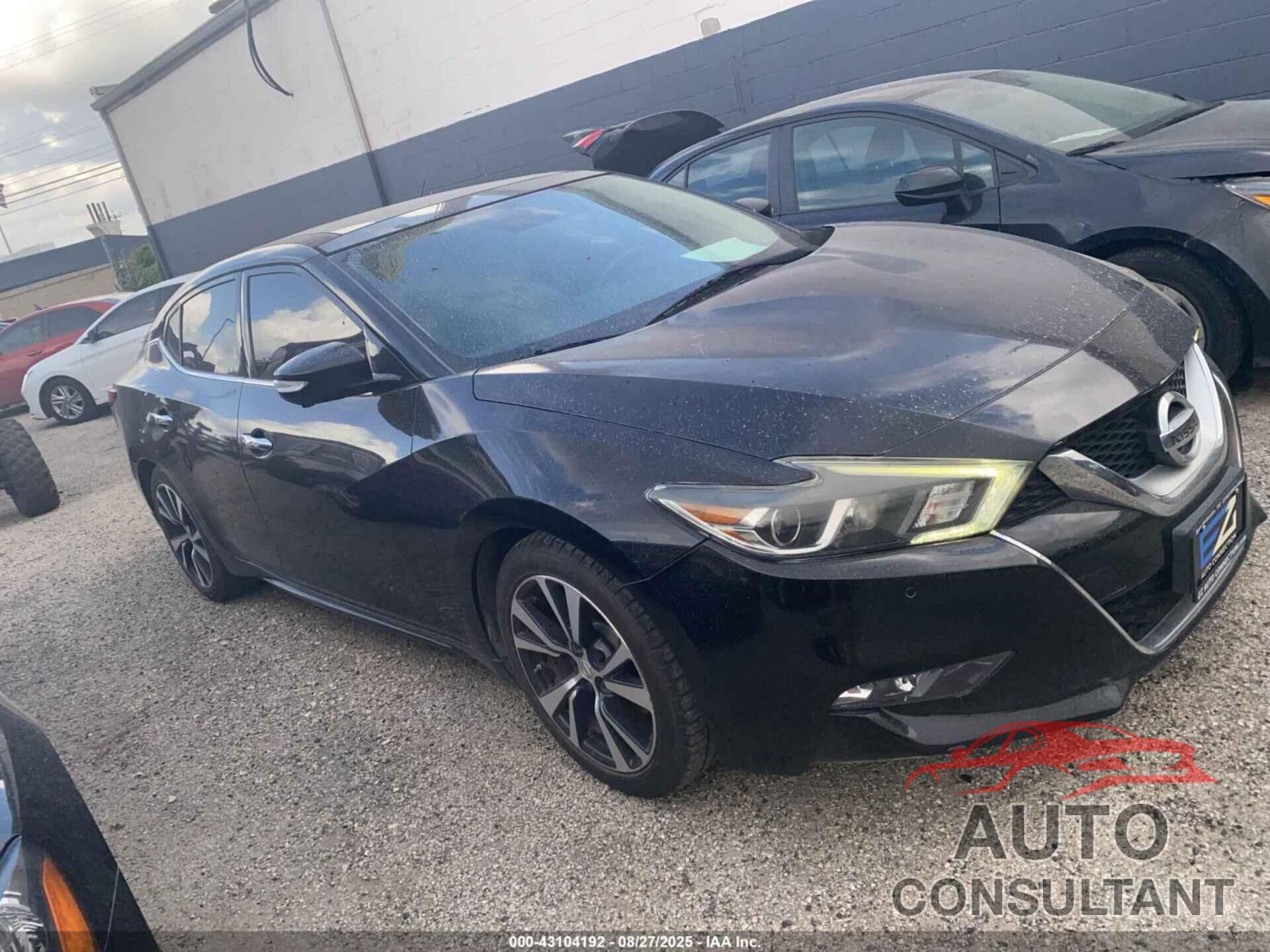 NISSAN MAXIMA 2016 - 1N4AA6APXGC412392