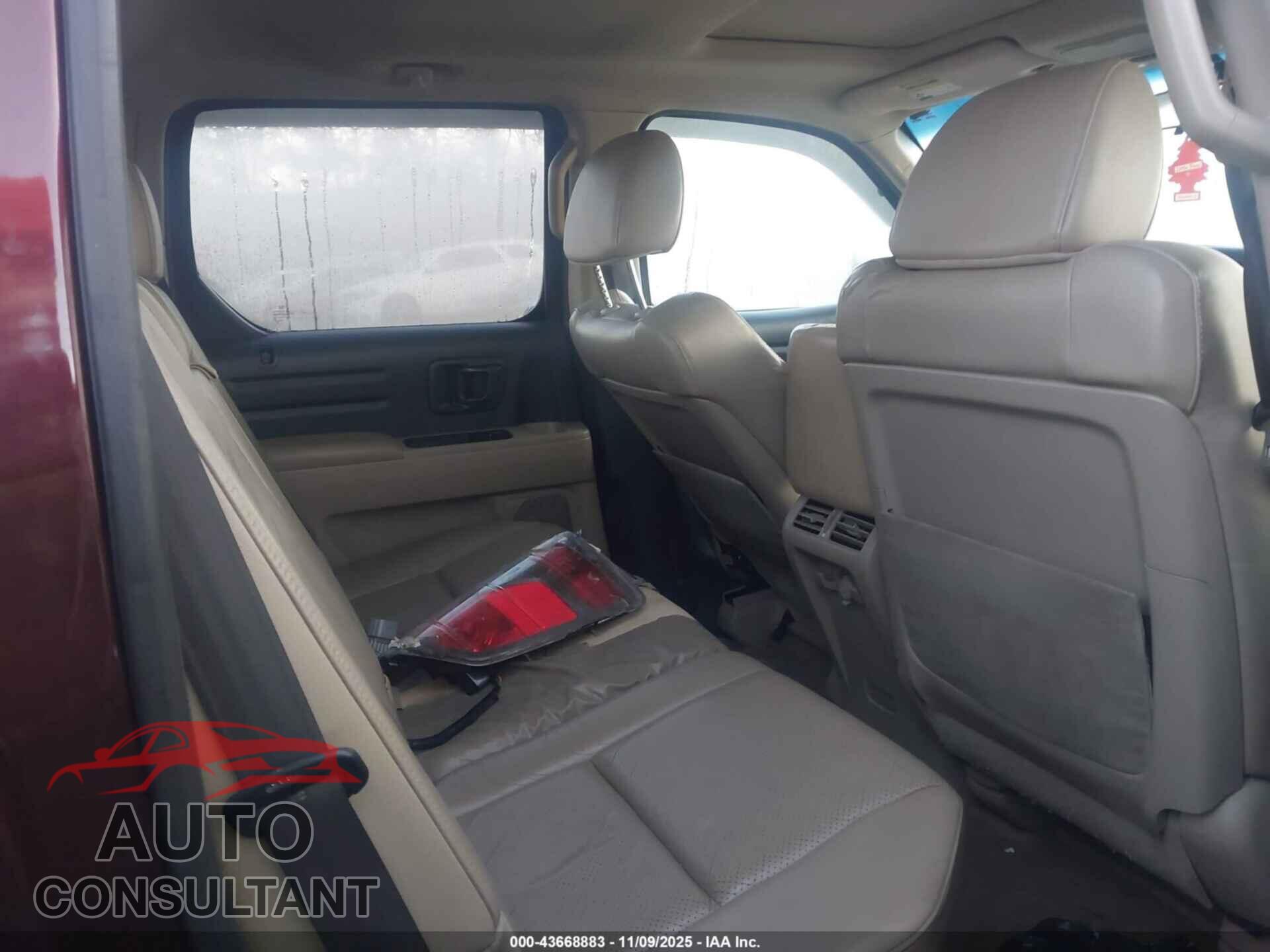 HONDA RIDGELINE 2012 - 5FPYK1F55CB460340