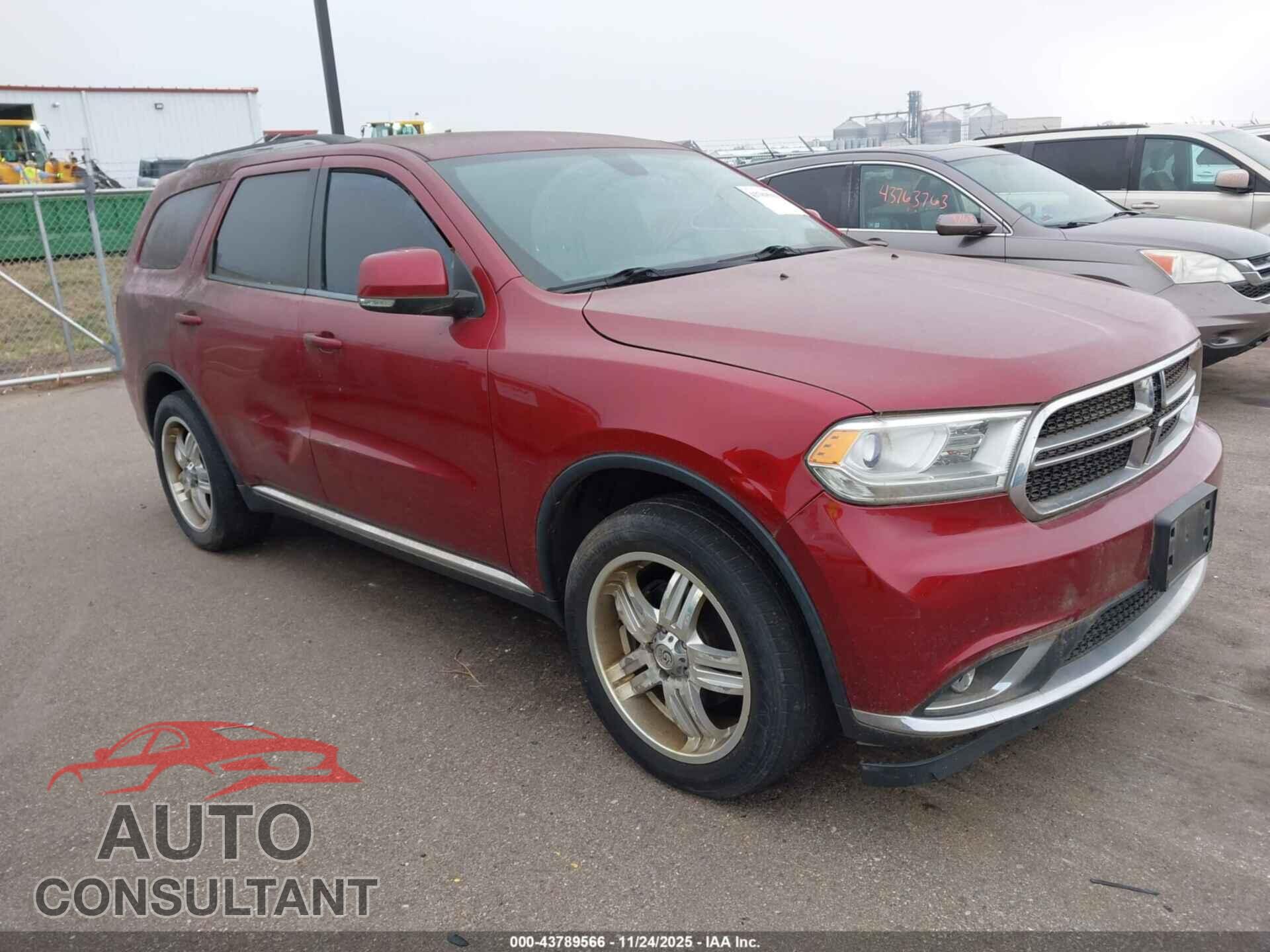DODGE DURANGO 2014 - 1C4RDJDGXEC323292