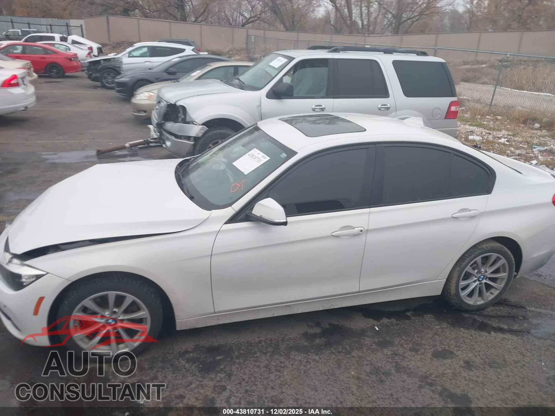 BMW 320I 2017 - WBA8A3C36HK692236