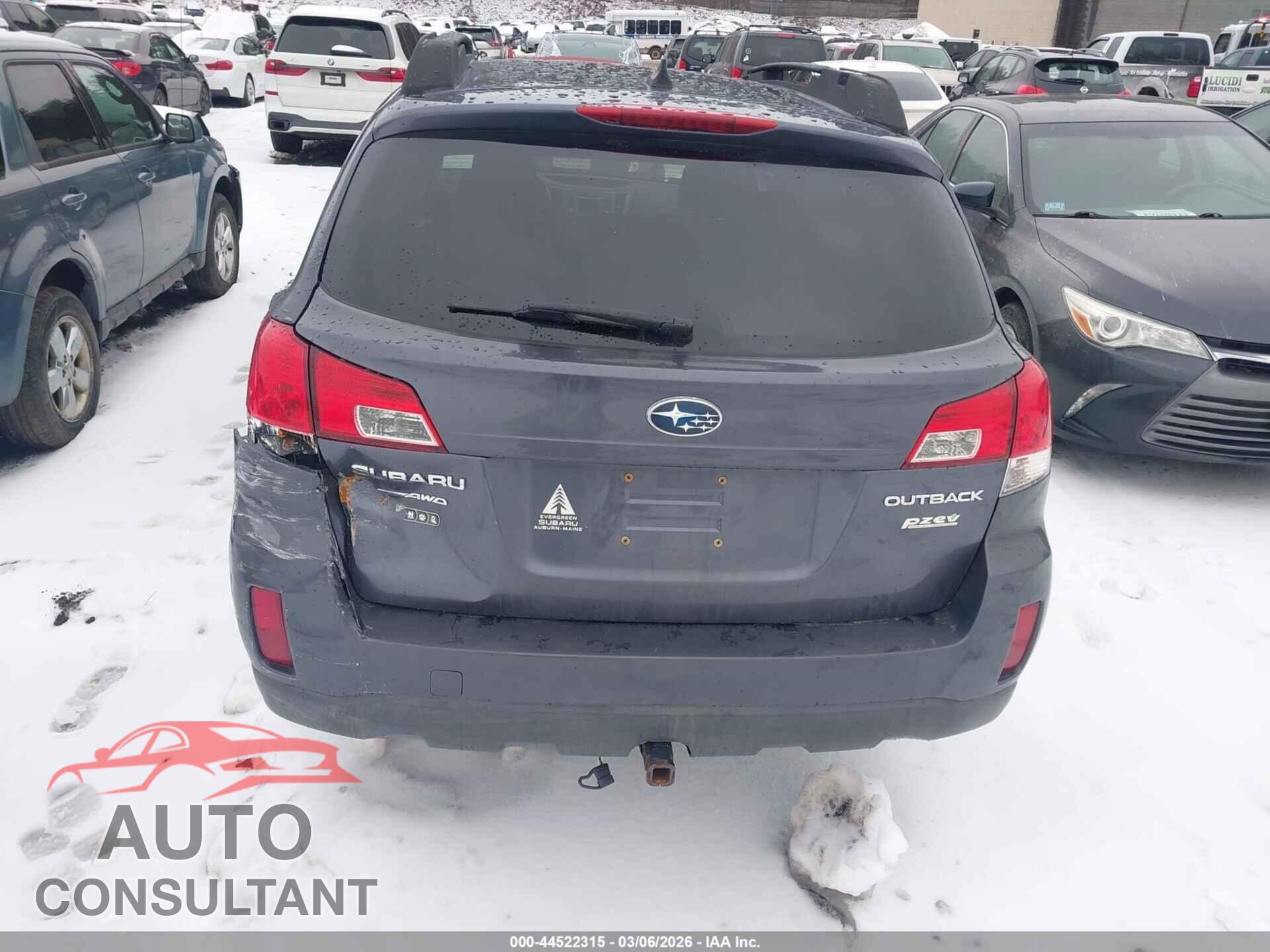 SUBARU OUTBACK 2014 - 4S4BRBCC4E3221294