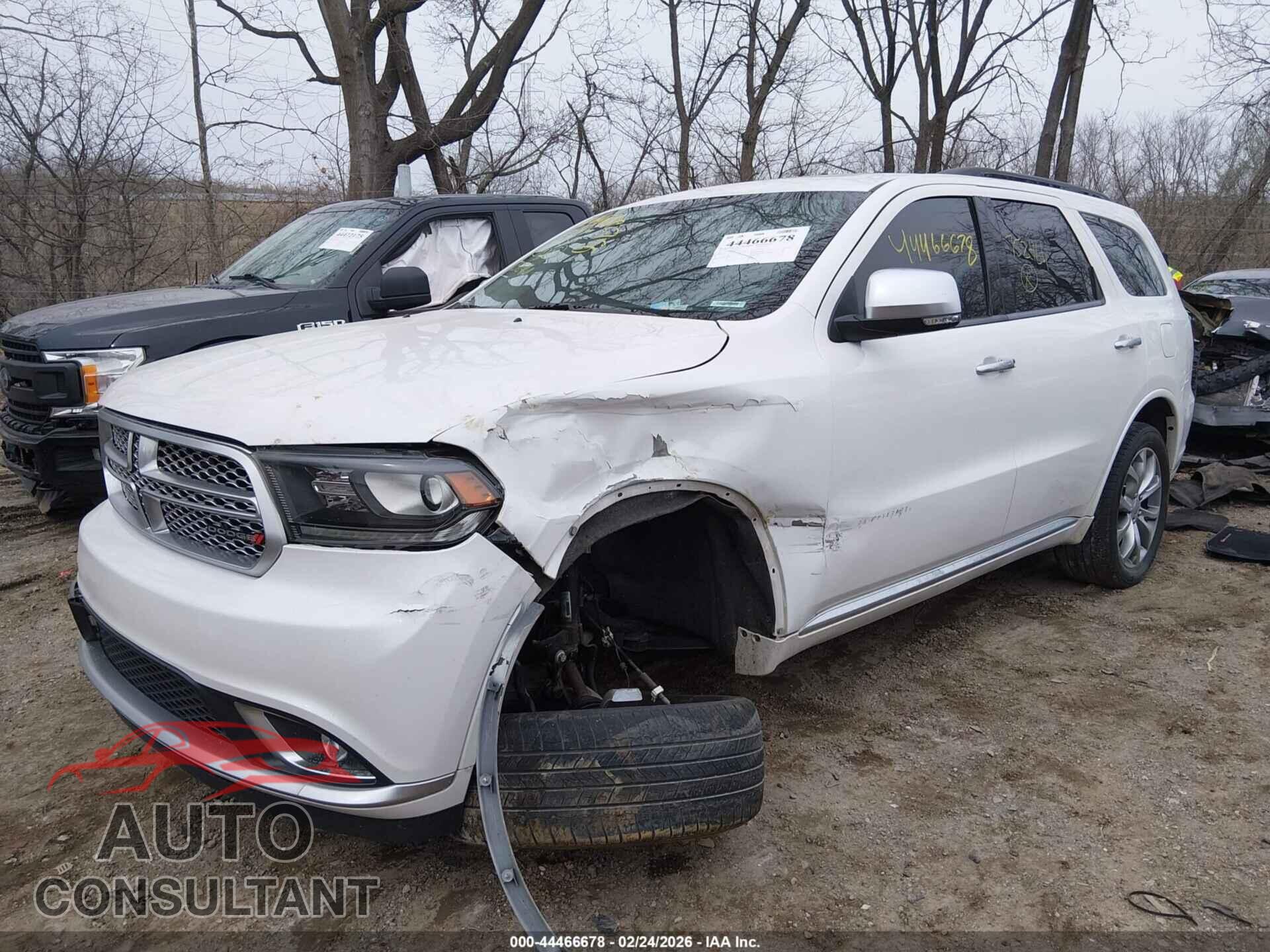 DODGE DURANGO 2017 - 1C4SDJET8HC752464