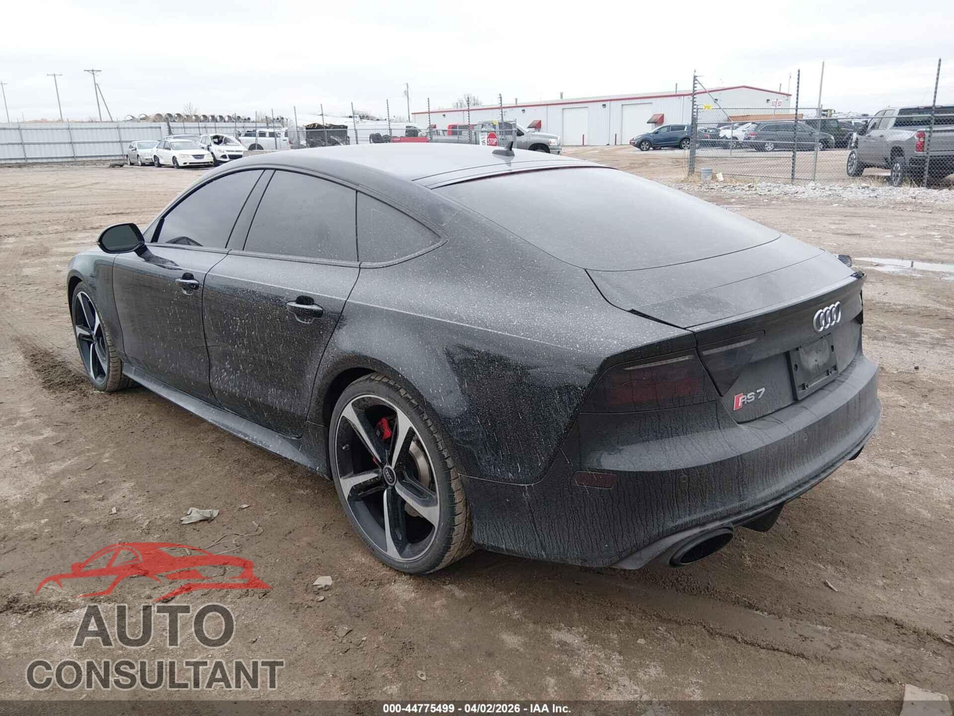 AUDI RS 7 2016 - WUAW2AFC5GN901439