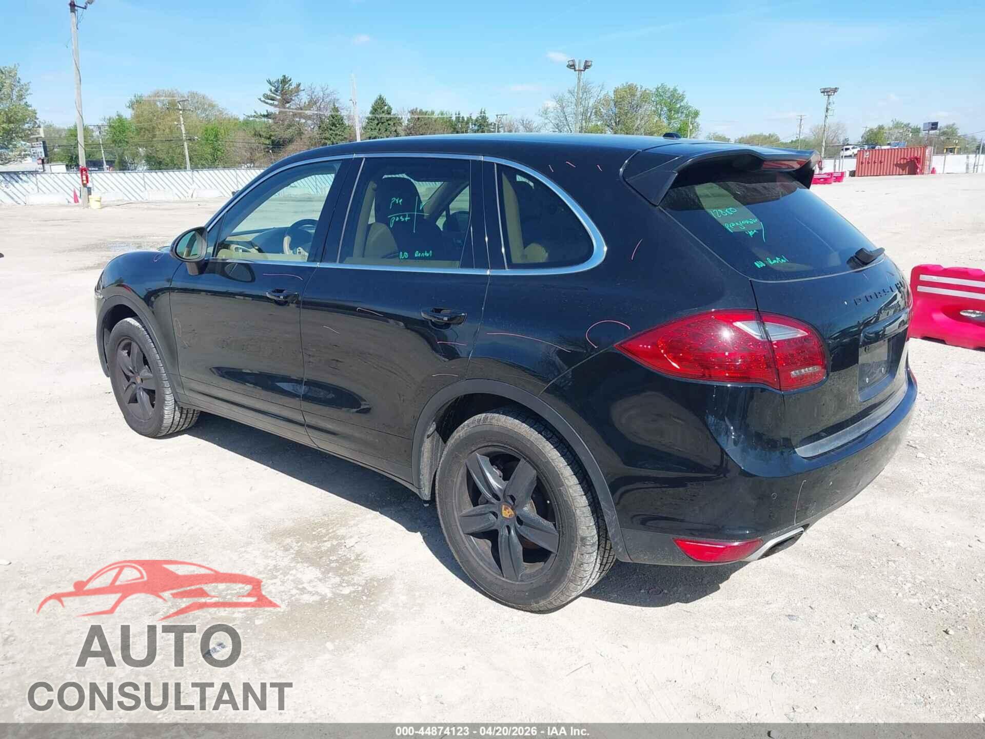 PORSCHE CAYENNE 2011 - WP1AB2A28BLA47206