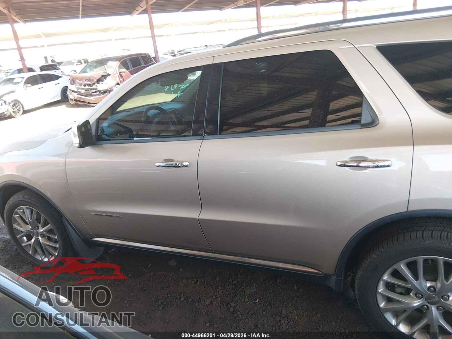 DODGE DURANGO 2014 - 1C4SDJET3EC287345