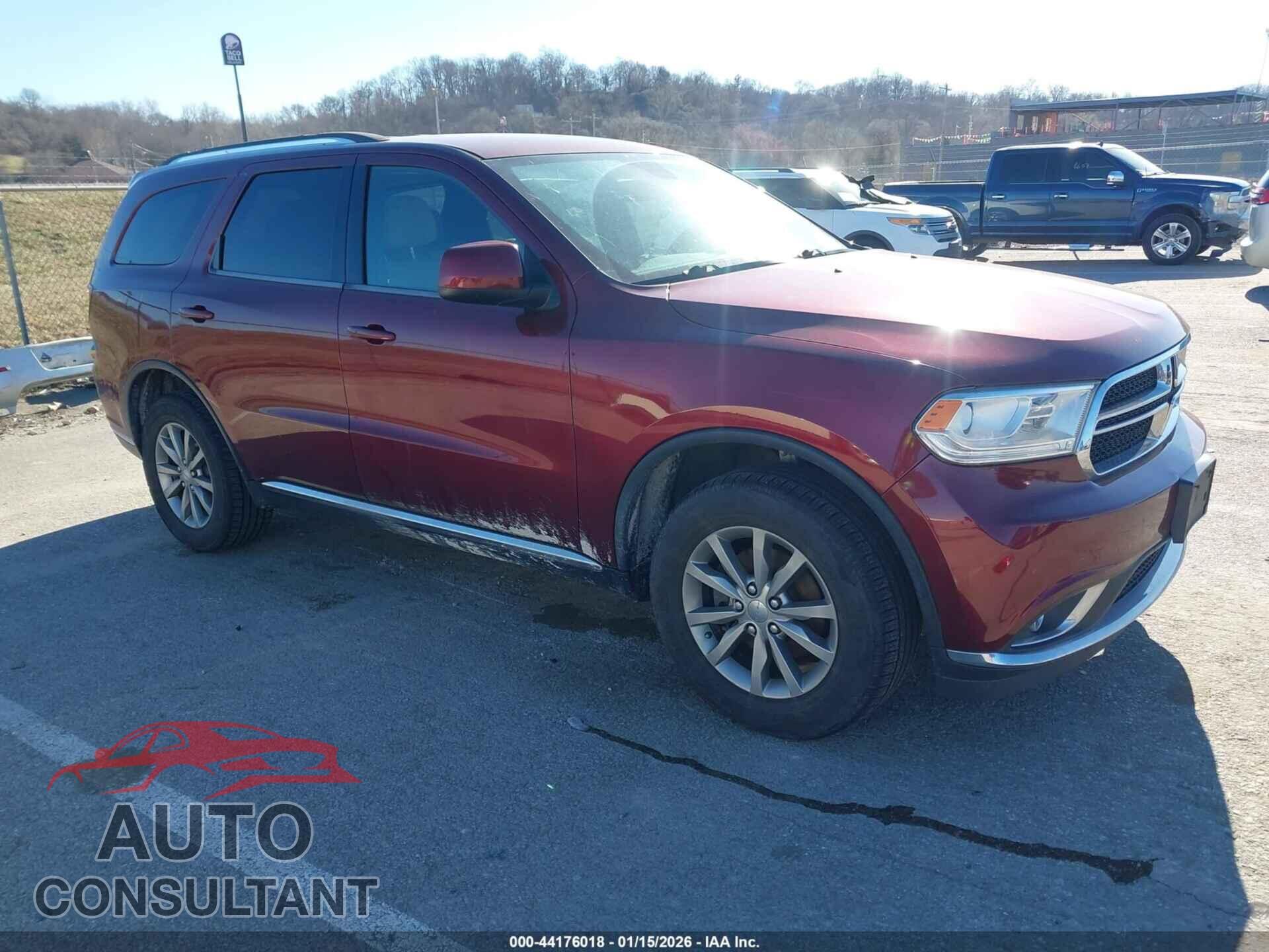 DODGE DURANGO 2017 - 1C4RDJAG2HC839798