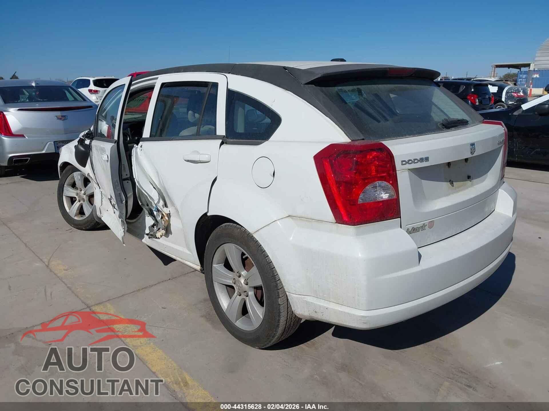 DODGE CALIBER 2011 - 1B3CB3HA6BD297035