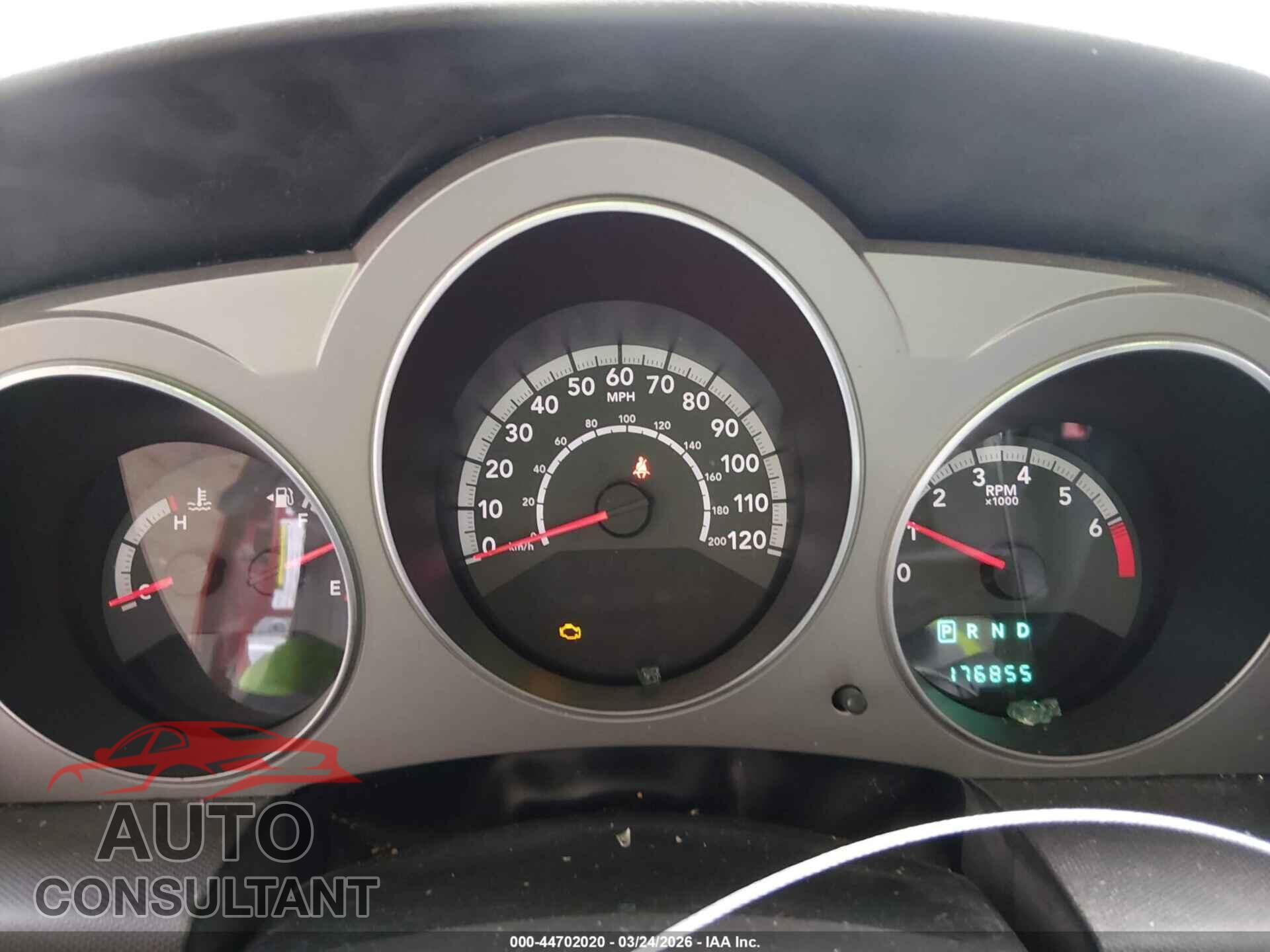 DODGE AVENGER 2010 - 1B3CC1FB8AN218745