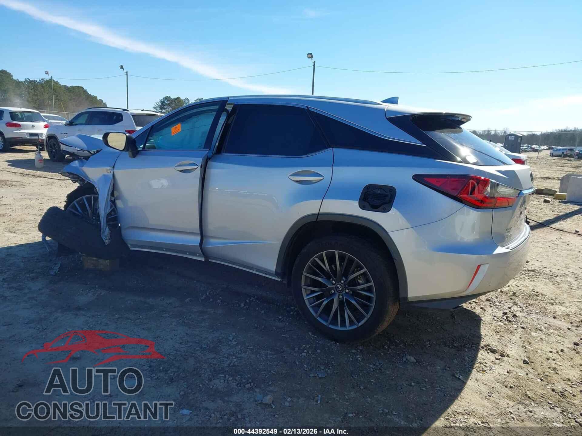 LEXUS RX 2017 - 2T2BZMCA5HC074327