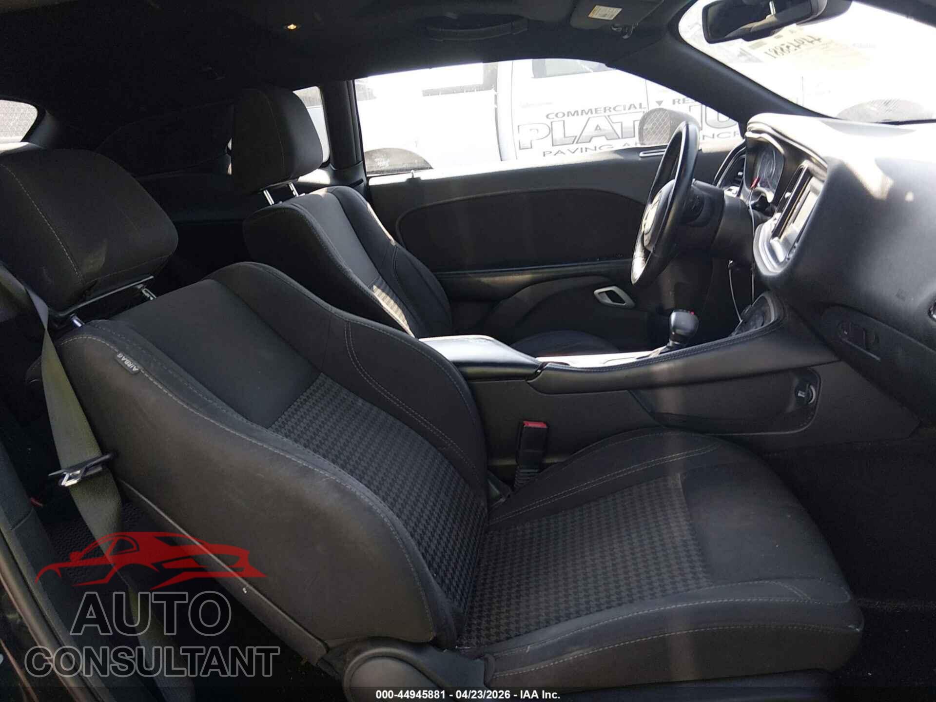 DODGE CHALLENGER 2015 - 2C3CDZAG4FH843080