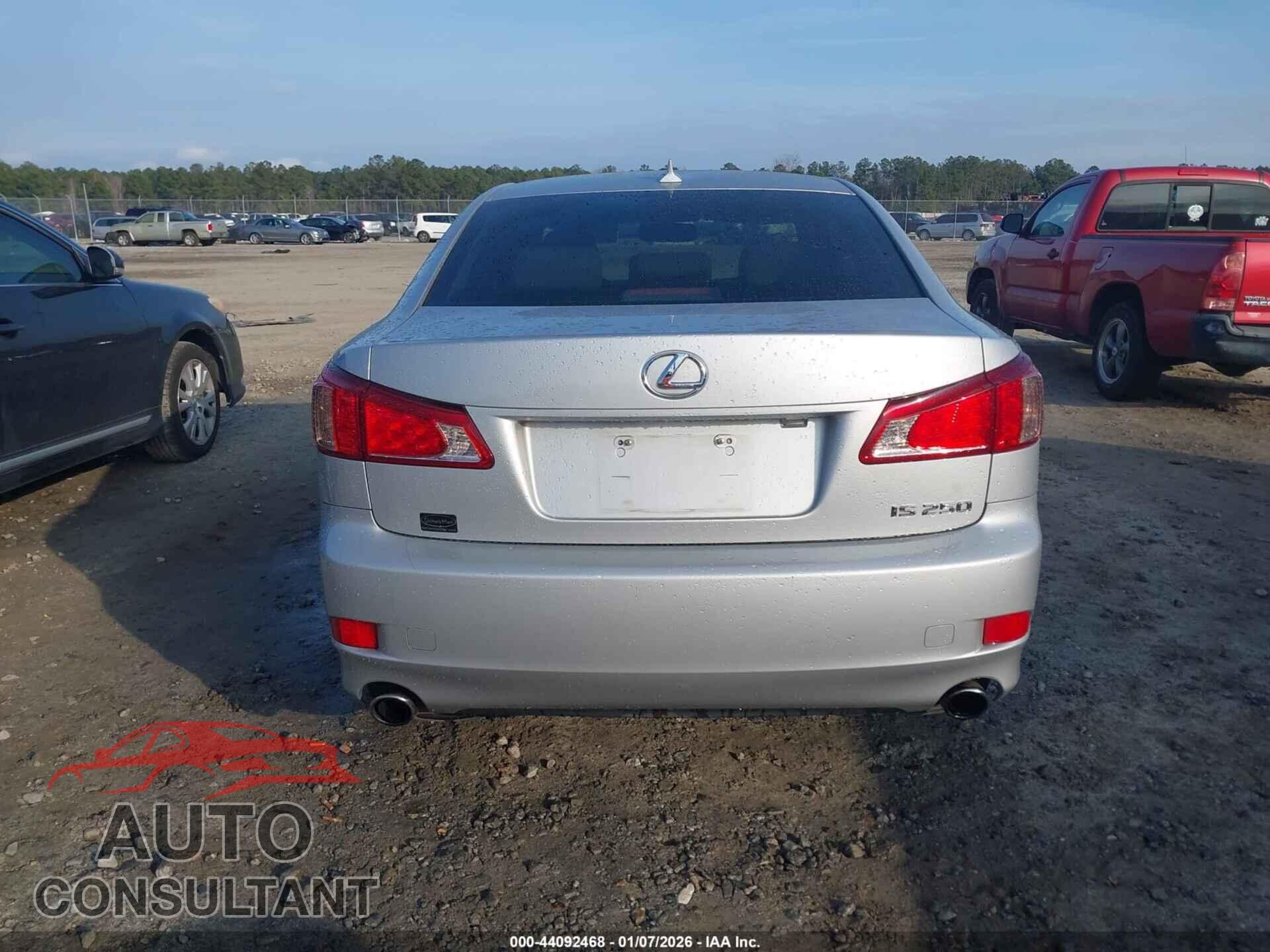 LEXUS IS 250 2011 - JTHBF5C24B5143748