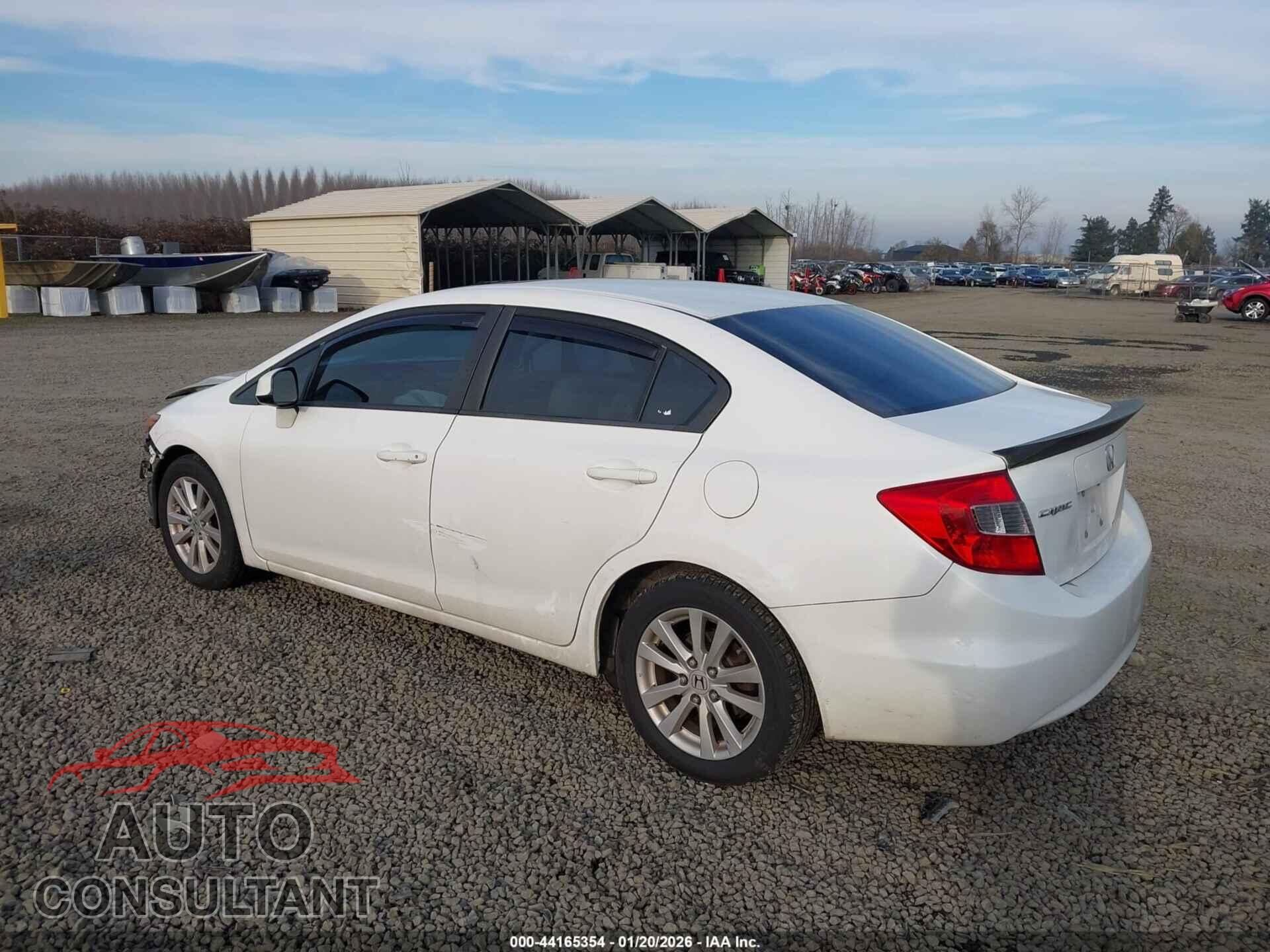 HONDA CIVIC 2012 - 19XFB2F90CE360970